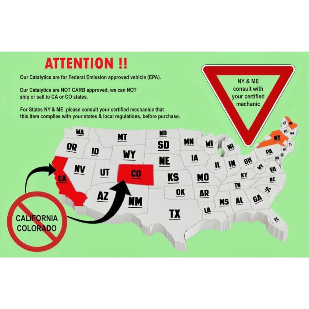 Sistema de Escape Northeastern para Lexus ES330 y Camry 3.3L