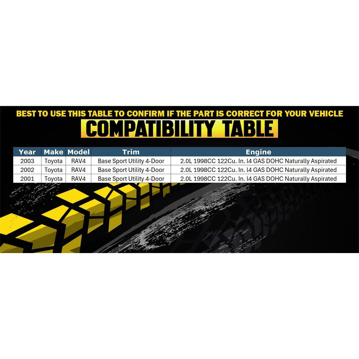 Kit Escape Acero Inoxidable Northeastern para Toyota RAV4 2.0L