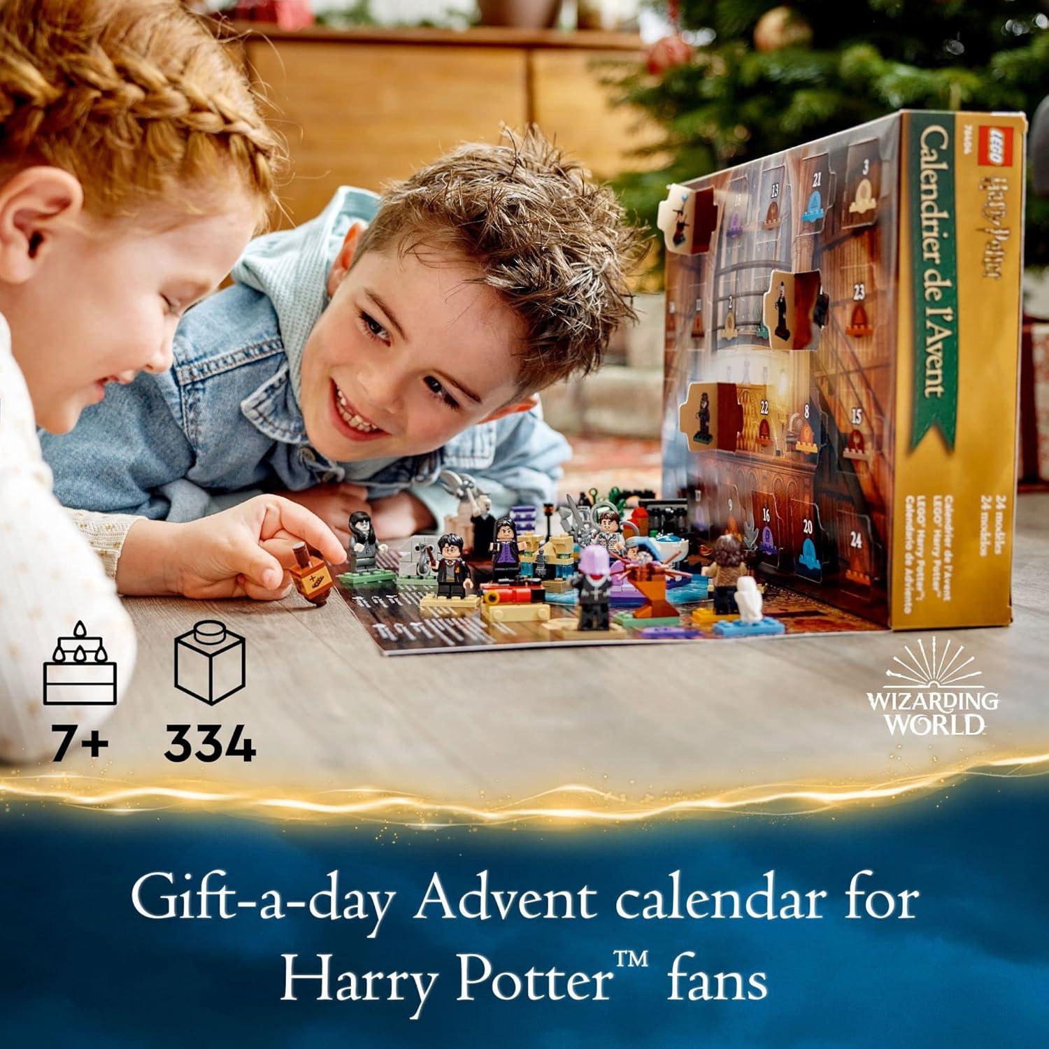 Calendario de Adviento LEGO Harry Potter 76404 - 334 Piezas