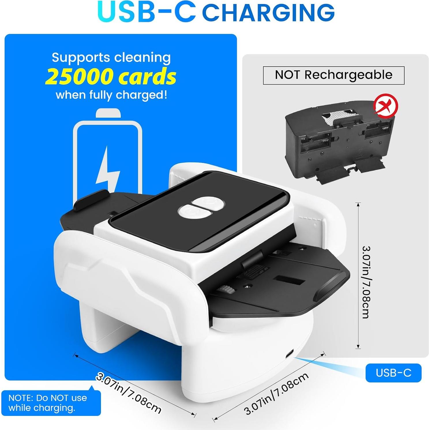 Barajador Automático Recargable TGHIJKK - Bajo Ruido, Compacto