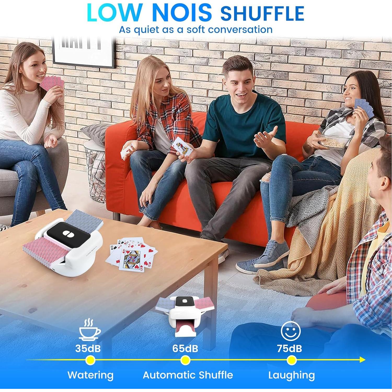 Barajador Automático Recargable TGHIJKK - Bajo Ruido, Compacto