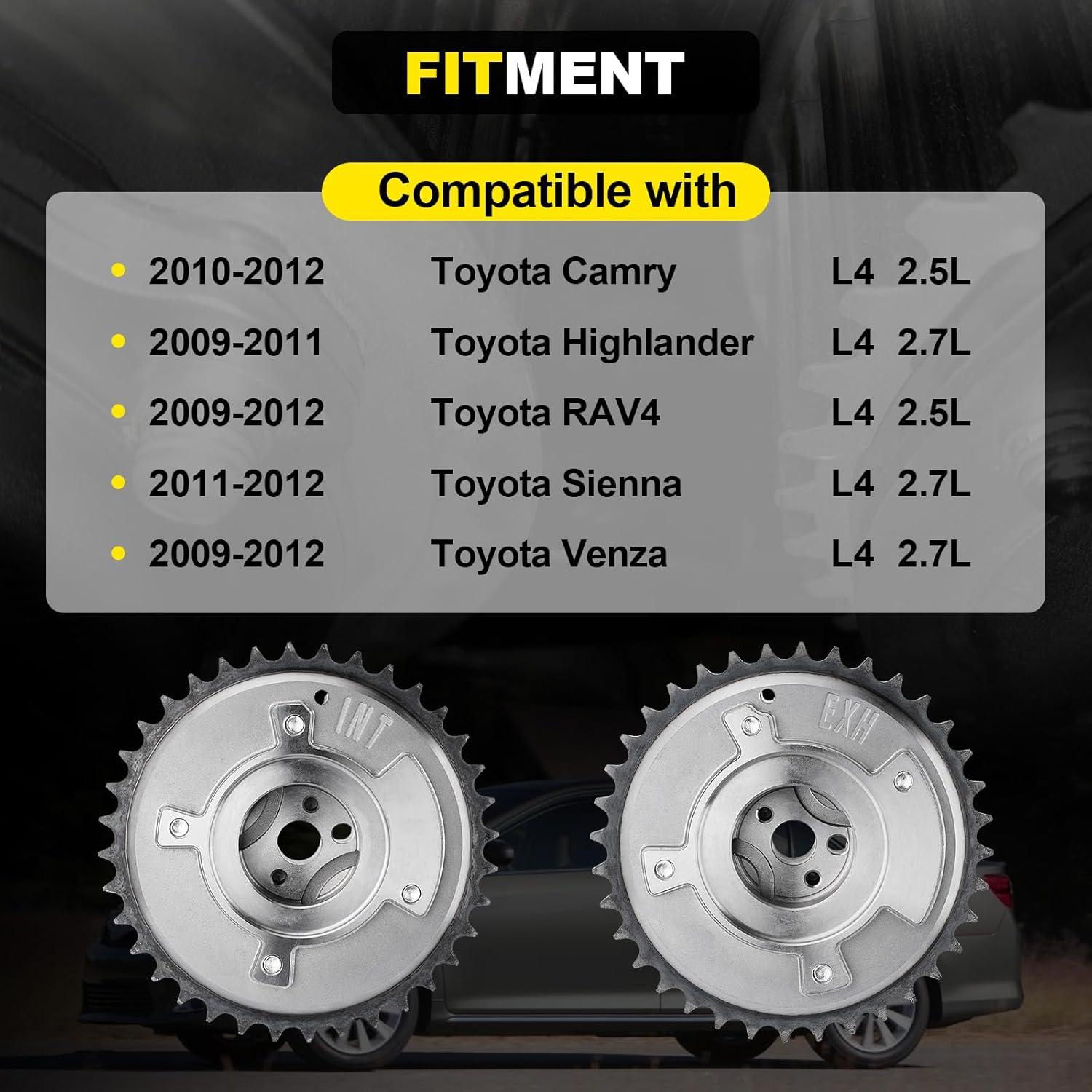 Engranaje árbol de levas VVT Toyota RAV4 Camry 2.5L 2.7L