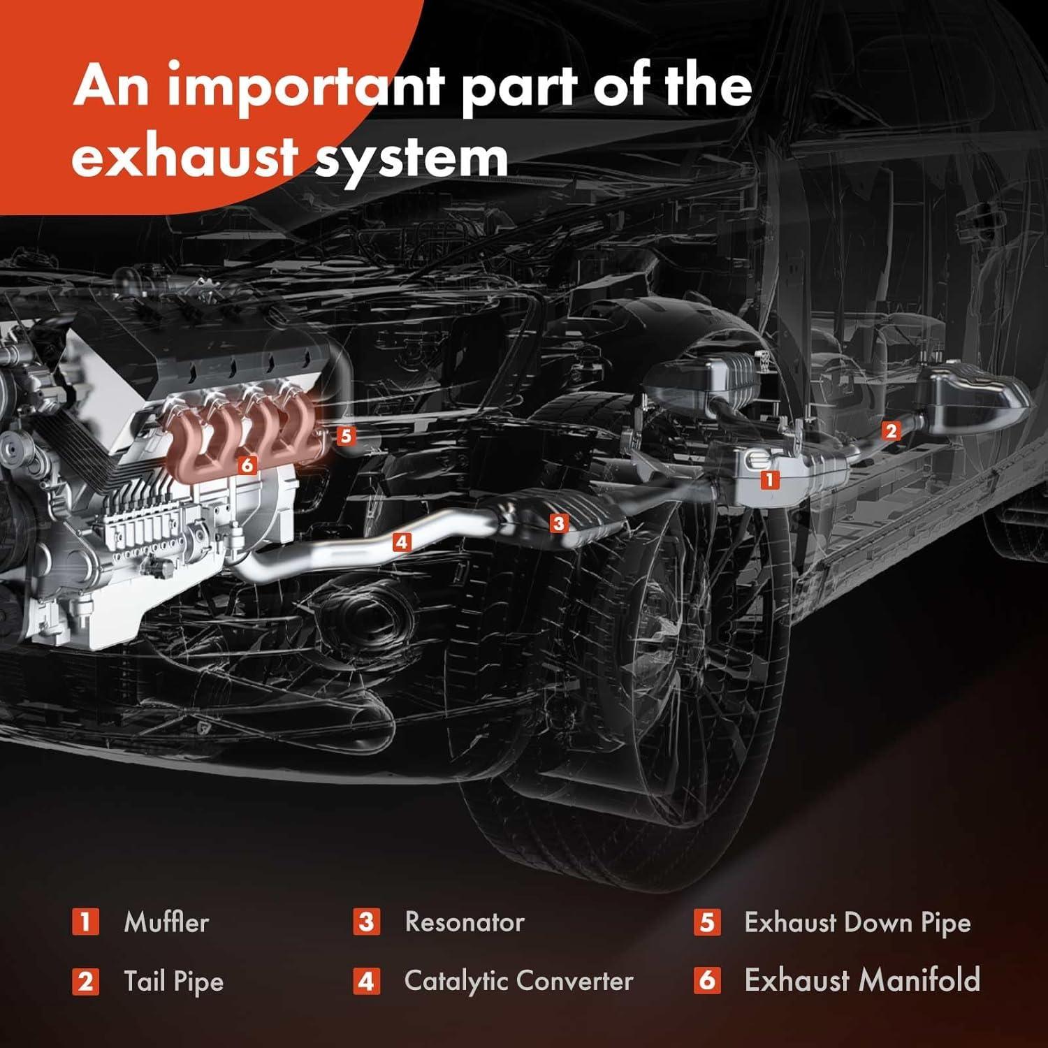 Kit Colector de Escape A-Premium para Toyota Corolla 1.8L