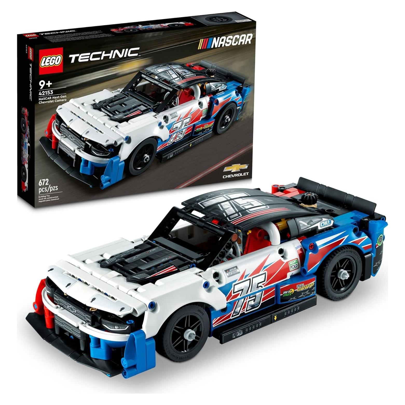 LEGO Technic NASCAR Chevrolet Camaro ZL1 42153 - Set 672 Piezas