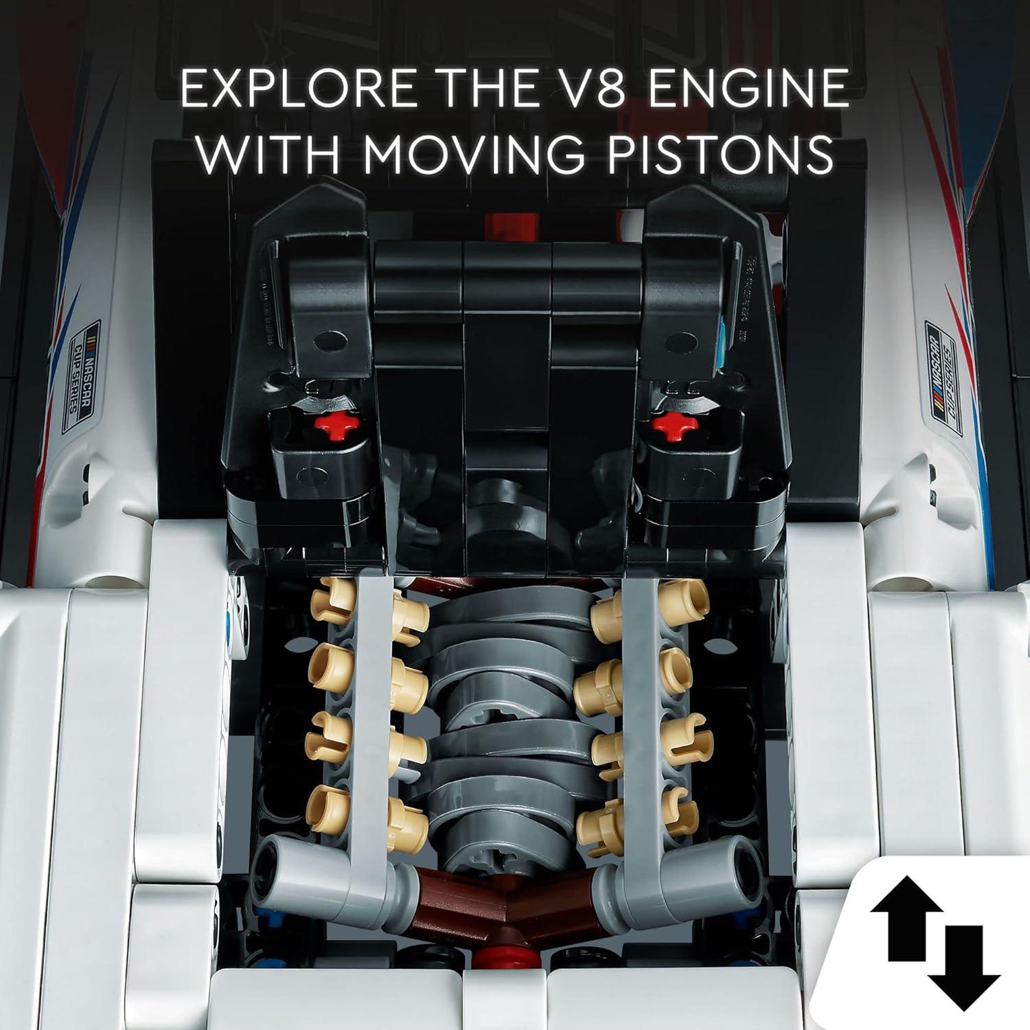 LEGO Technic NASCAR Chevrolet Camaro ZL1 42153 - Set 672 Piezas