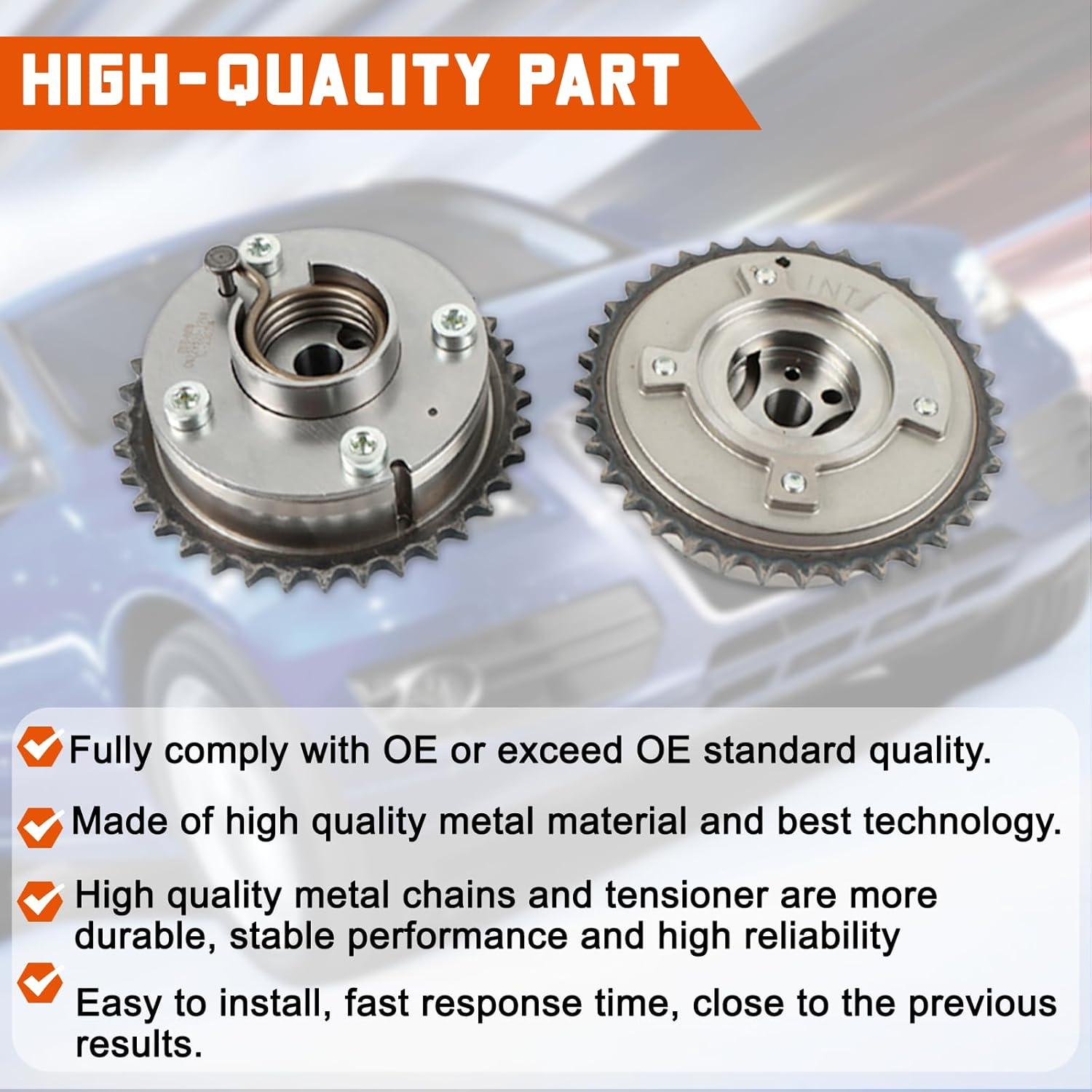 Kit de cadena de distribución Daysyore VVT 2.5L 2.7L compatible