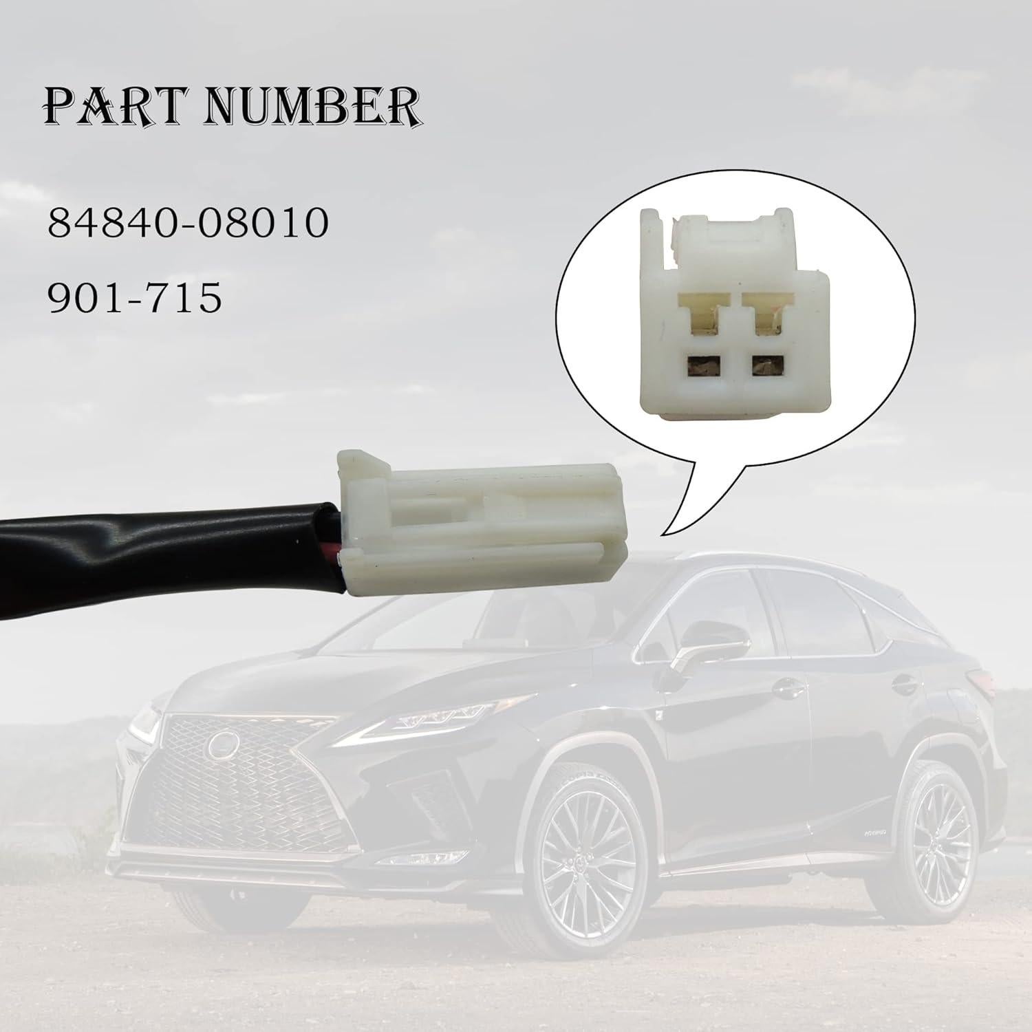 Interruptor de maletero HiSport 901-715 para Lexus y Toyota