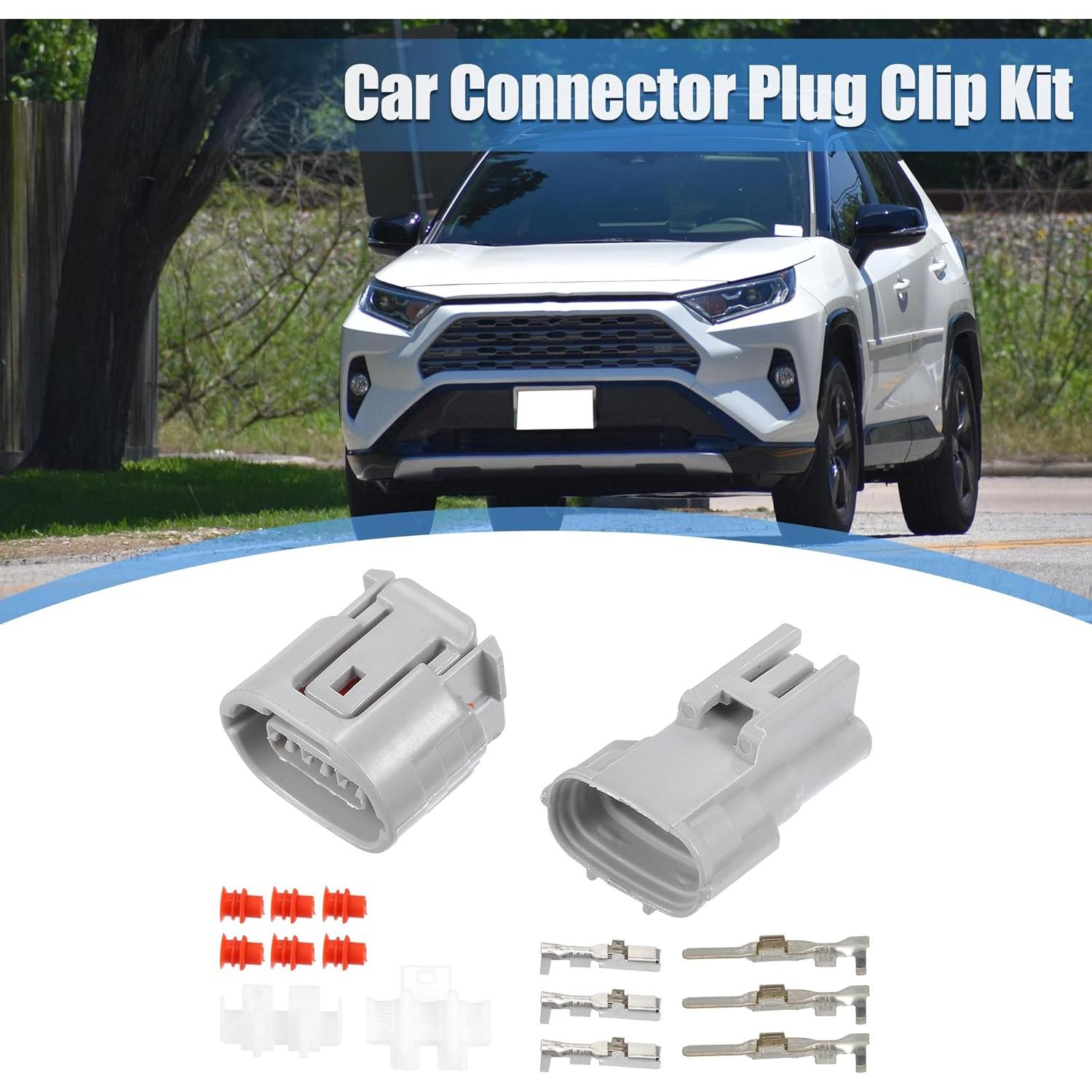Conector Adaptador 3 Pines TS Toyota X AUTOHAUX Impermeable