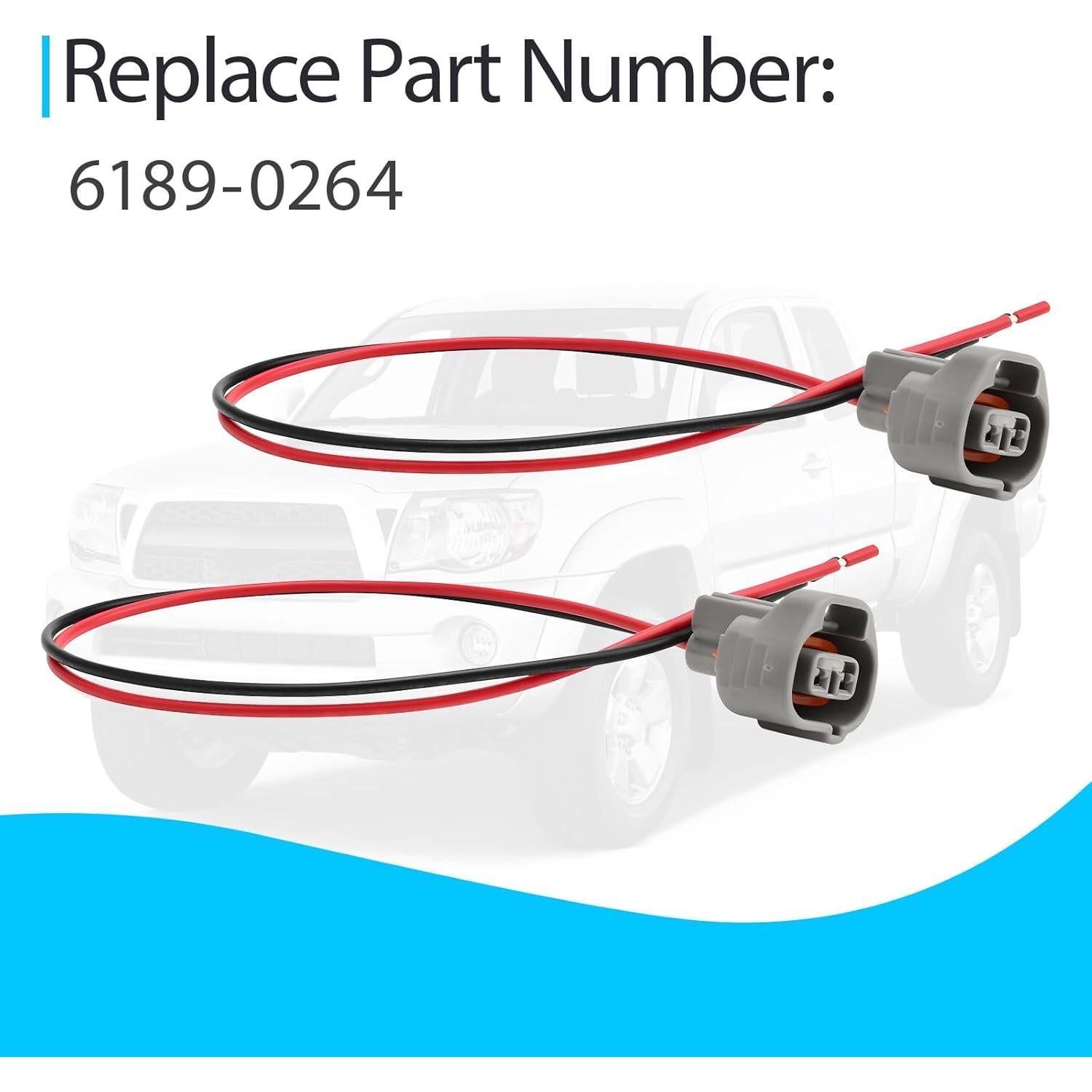 Conector de Luz Marcador Lateral Baowen para Toyota Tacoma 2002-2004