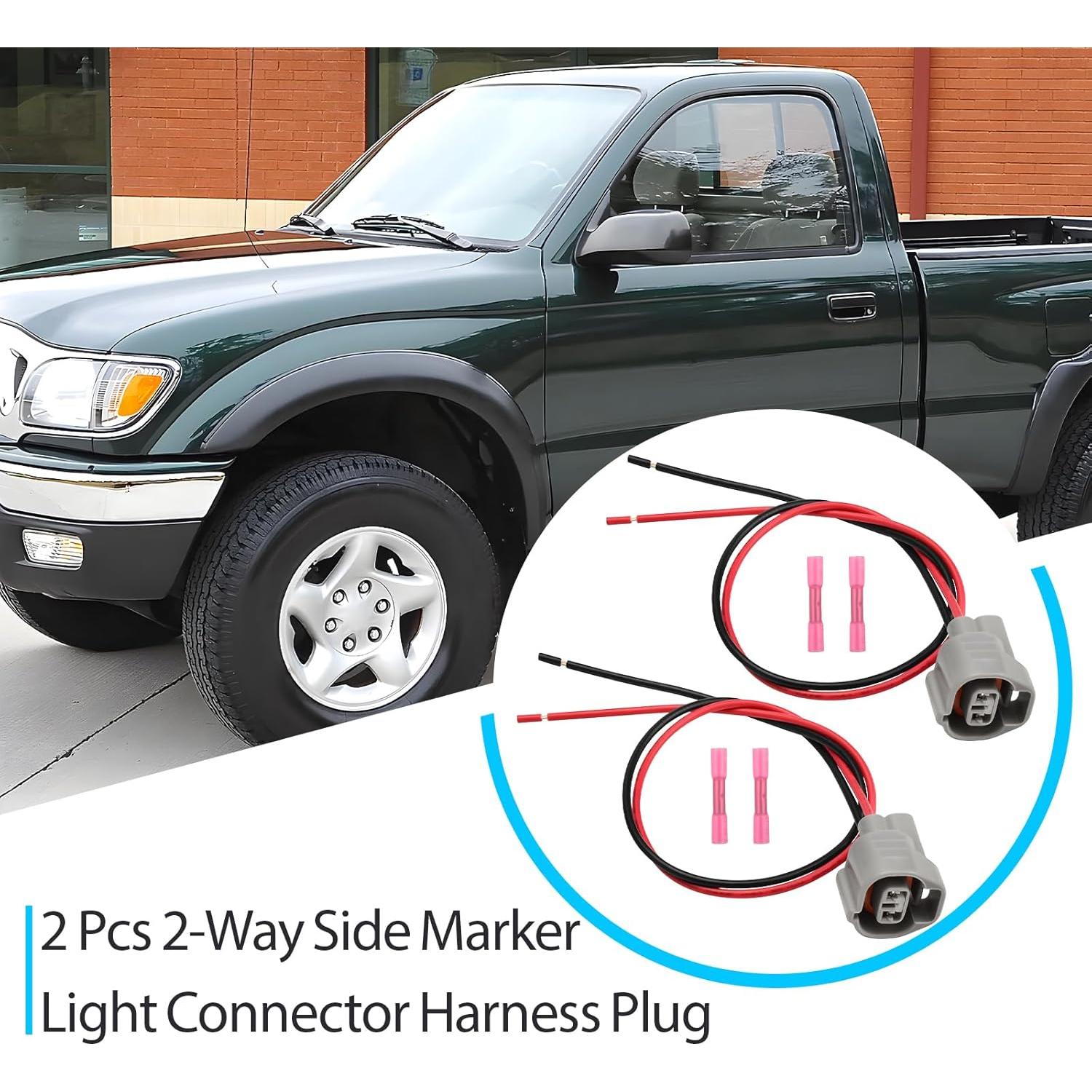 Conector de Luz Marcador Lateral Baowen para Toyota Tacoma 2002-2004