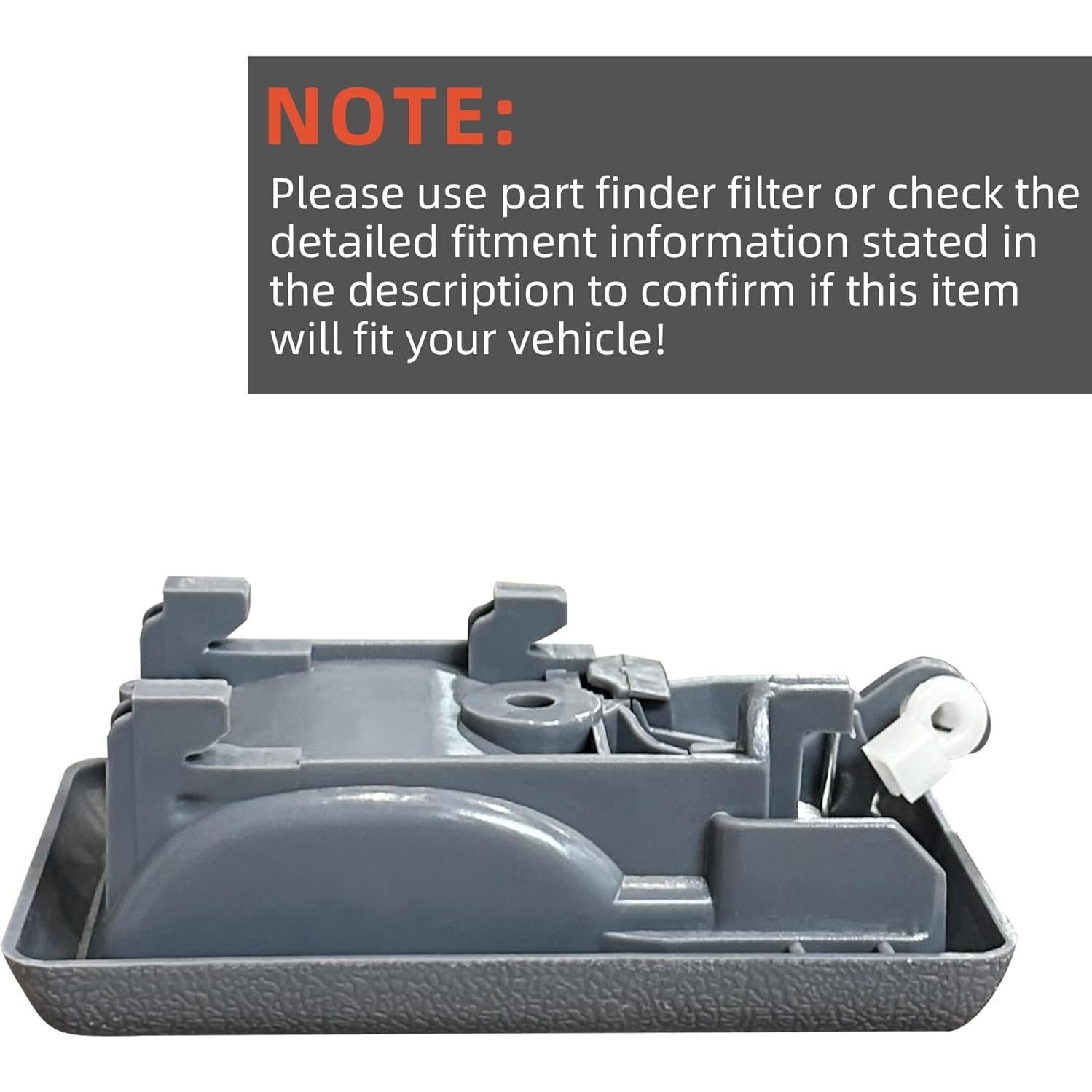 Manijas Interiores de Puerta DEAL para Toyota y Geo - 2 Piezas