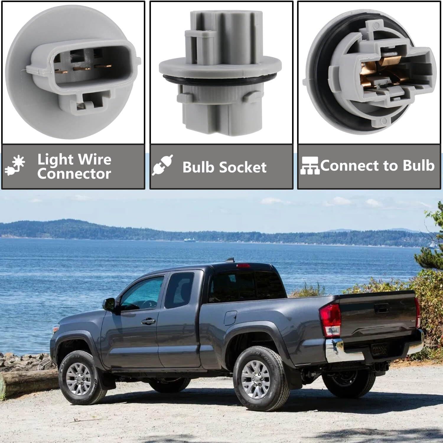 Enchufe de Bombilla Señal Giro Delantero Toyota Tacoma Tundra