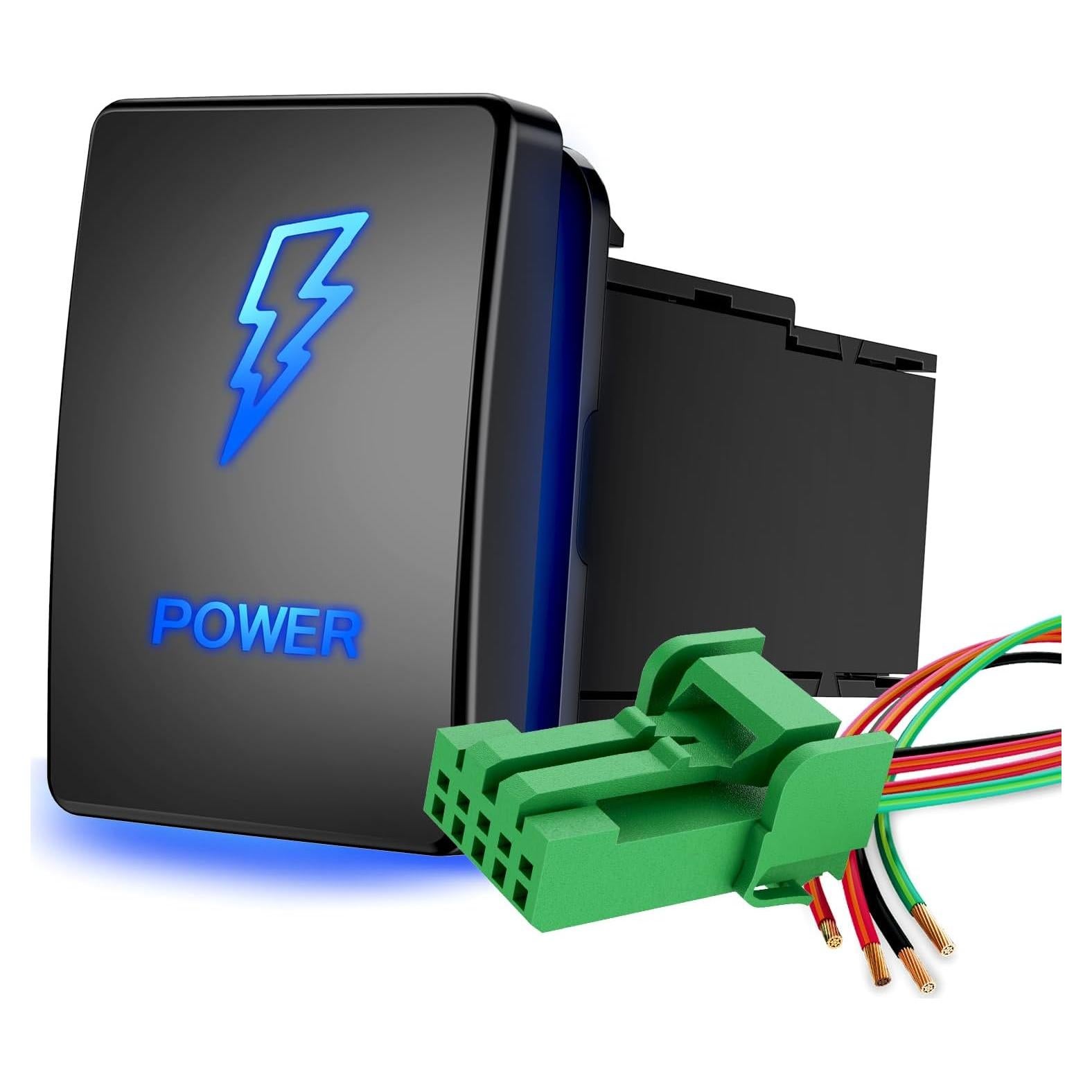 Interruptor de botón Nilight 12V ON-OFF para Toyota