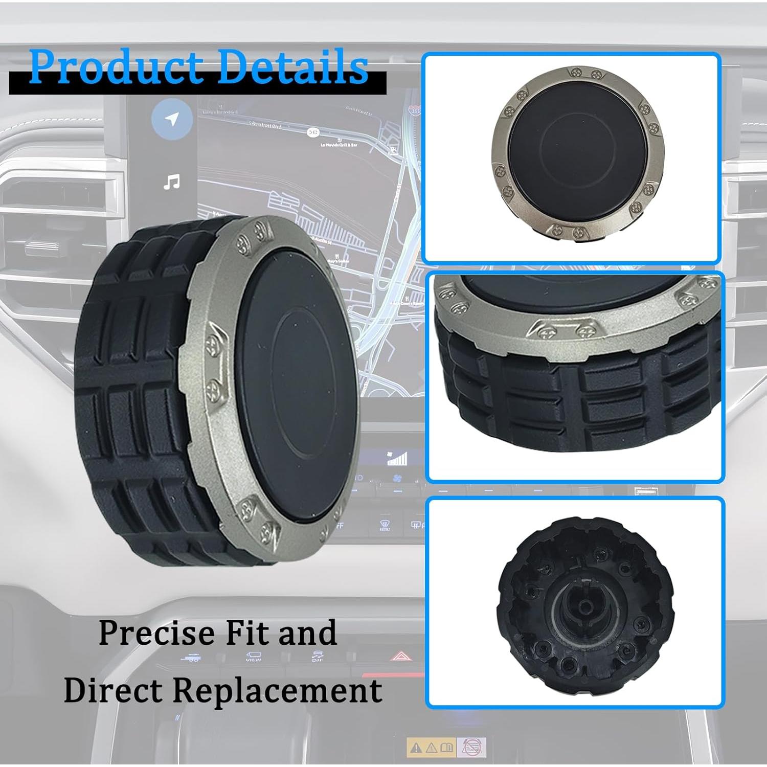 Control de Volumen Perilla Gluebar para Toyota Tundra/Sequoia 2022-2025