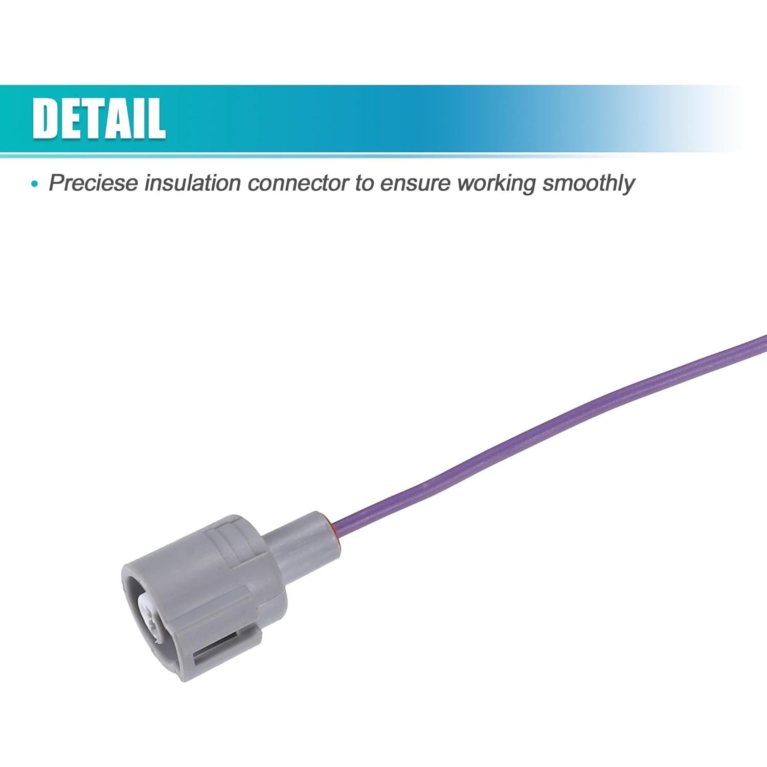 Conector de cableado compresor AC uxcell 9098011271 para Toyota