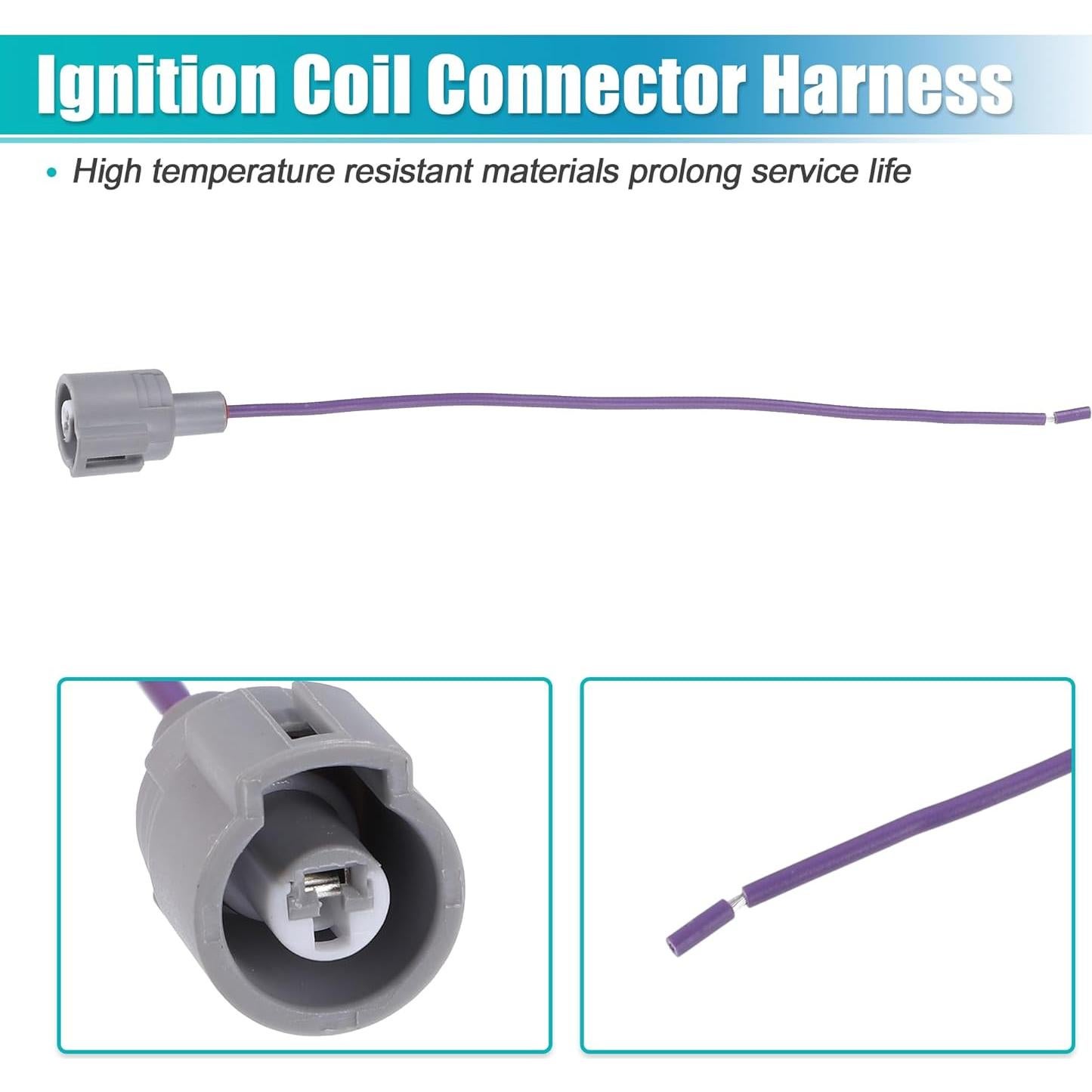 Conector de cableado compresor AC uxcell 9098011271 para Toyota