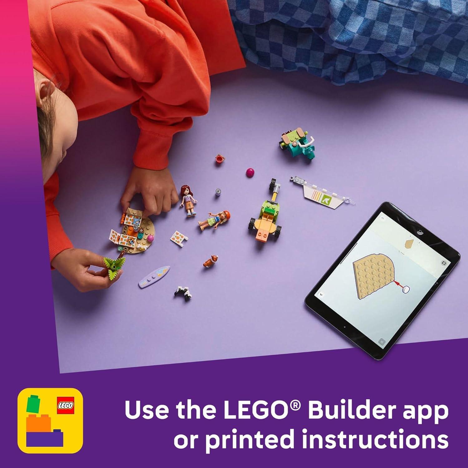 LEGO Friends Aventura de Perros Surfistas y Scooter 42641