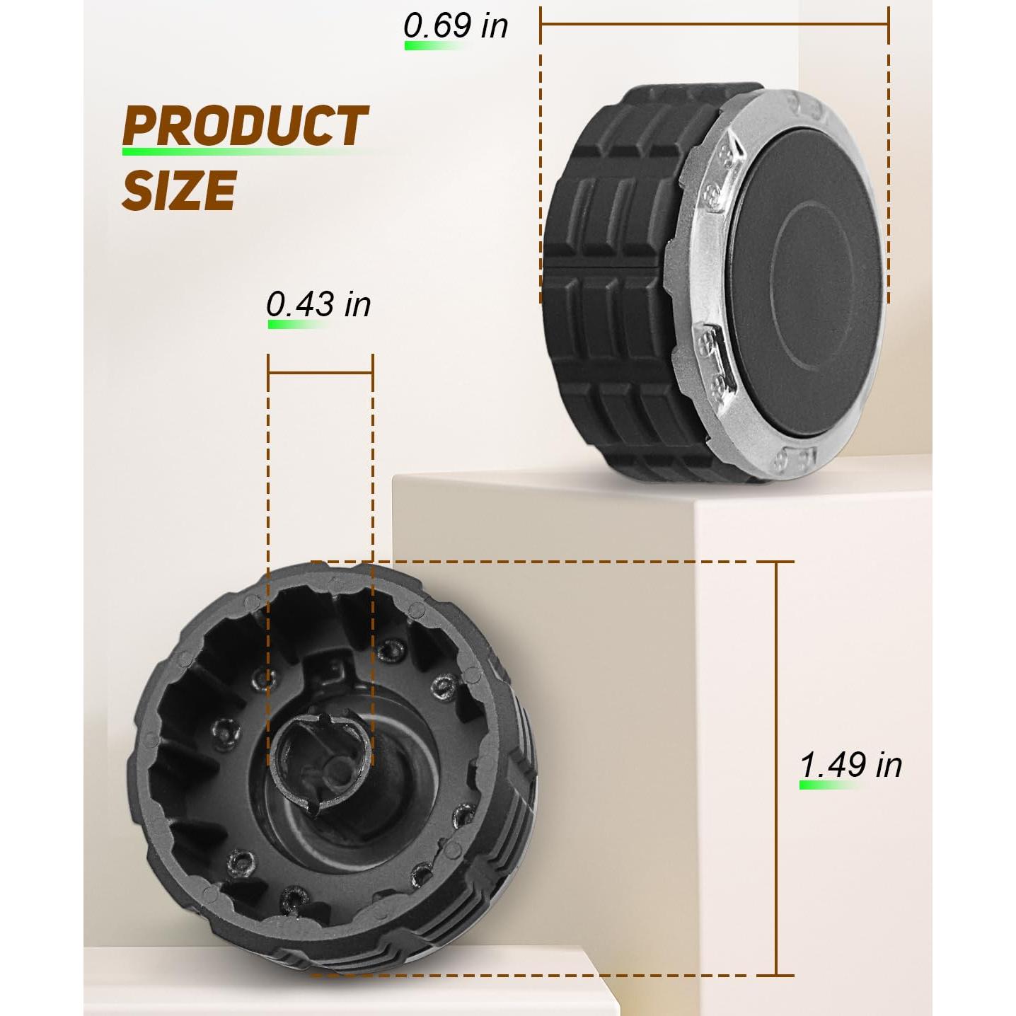 Botón de Control de Volumen para Toyota Tundra/Sequoia 14" 2022-2025