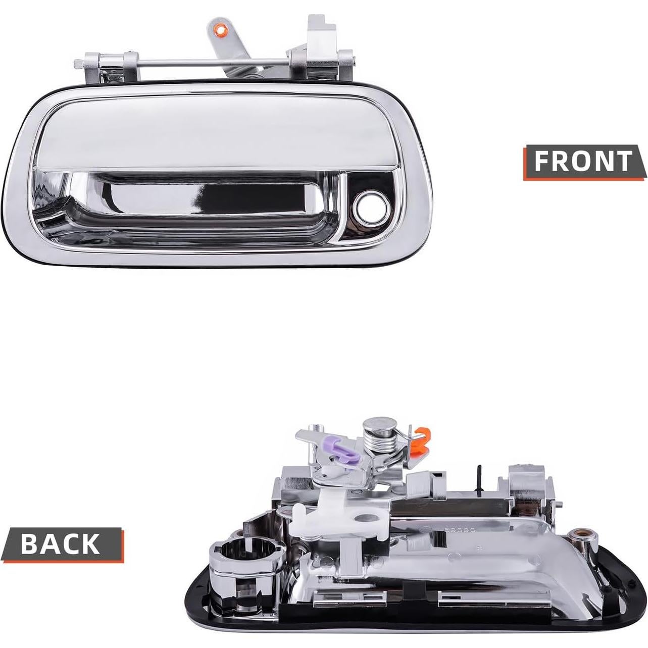 Mango de Puerta Trasera Cromado Toyota Tundra 2000-2006