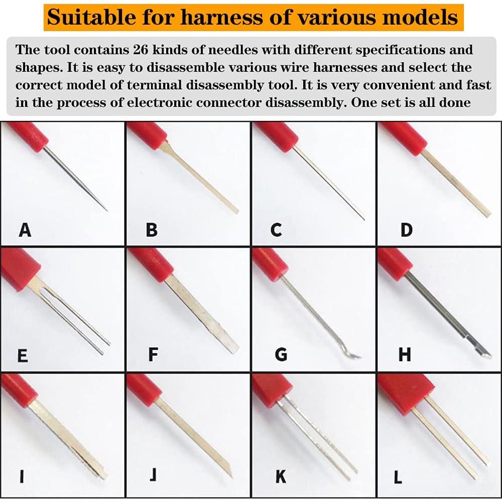 Juego de Herramientas de Remoción de Terminales 26 Pzs XiTuanYuan