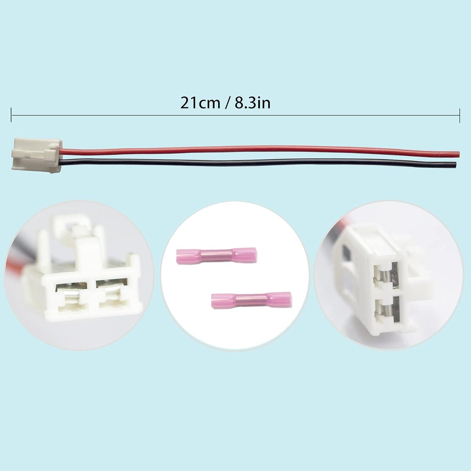 Conector de Motor de Ventilador Dusledel 90980-10916 20.32cm