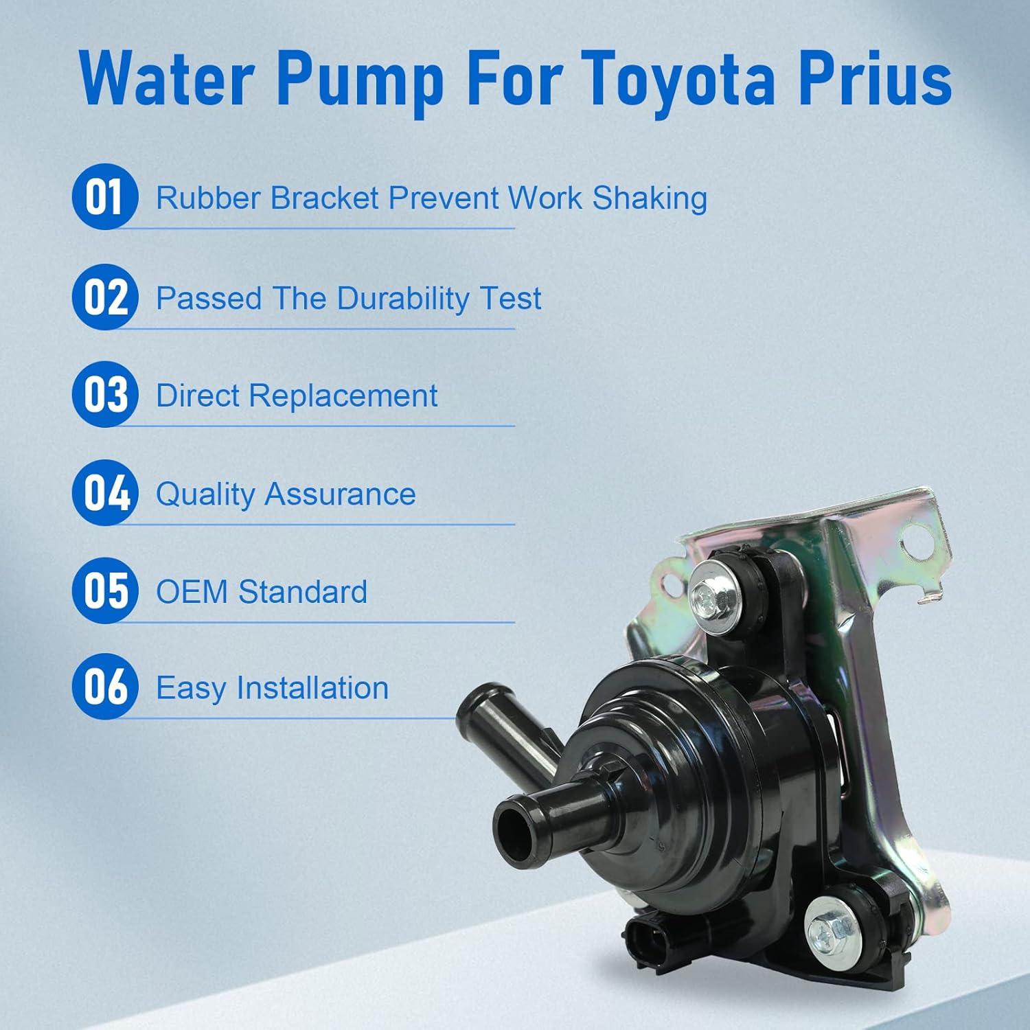 Bomba de Agua Inversor Enfriamiento DICMIC Toyota Prius 2004-2009