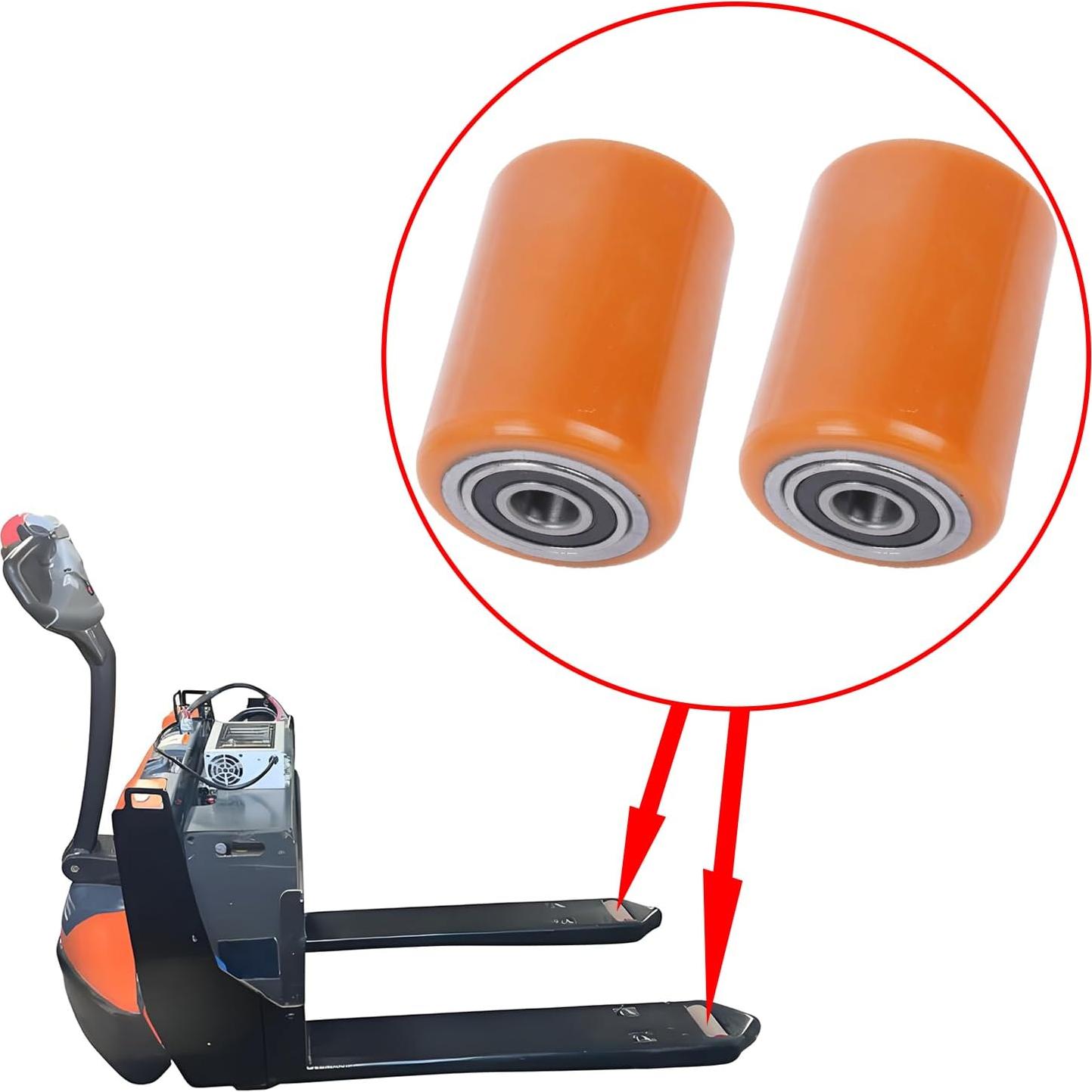 Kit de Ruedas de Carga 2 Pcs DongJinK para Toyota 8HBW23