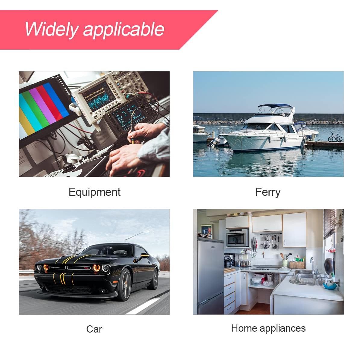 Relé Automotriz 4 Pines BLAU GRUN 12V 30A - 4 Piezas