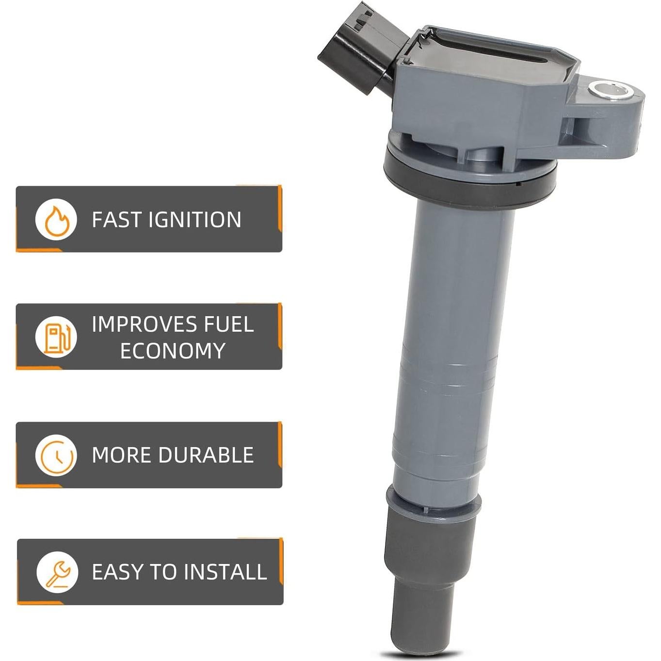 Juego de 6 Bobinas de Encendido y Bujías Iridio Toyota