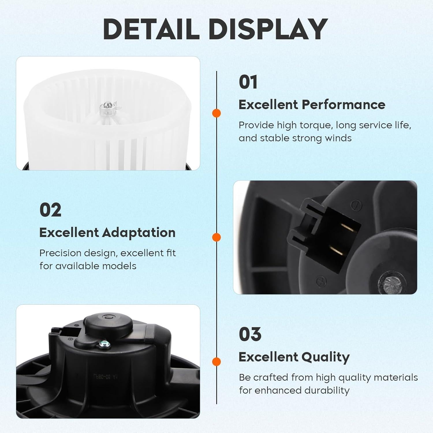 Motor de Soplador HVAC TadaMark para Toyota y Lexus
