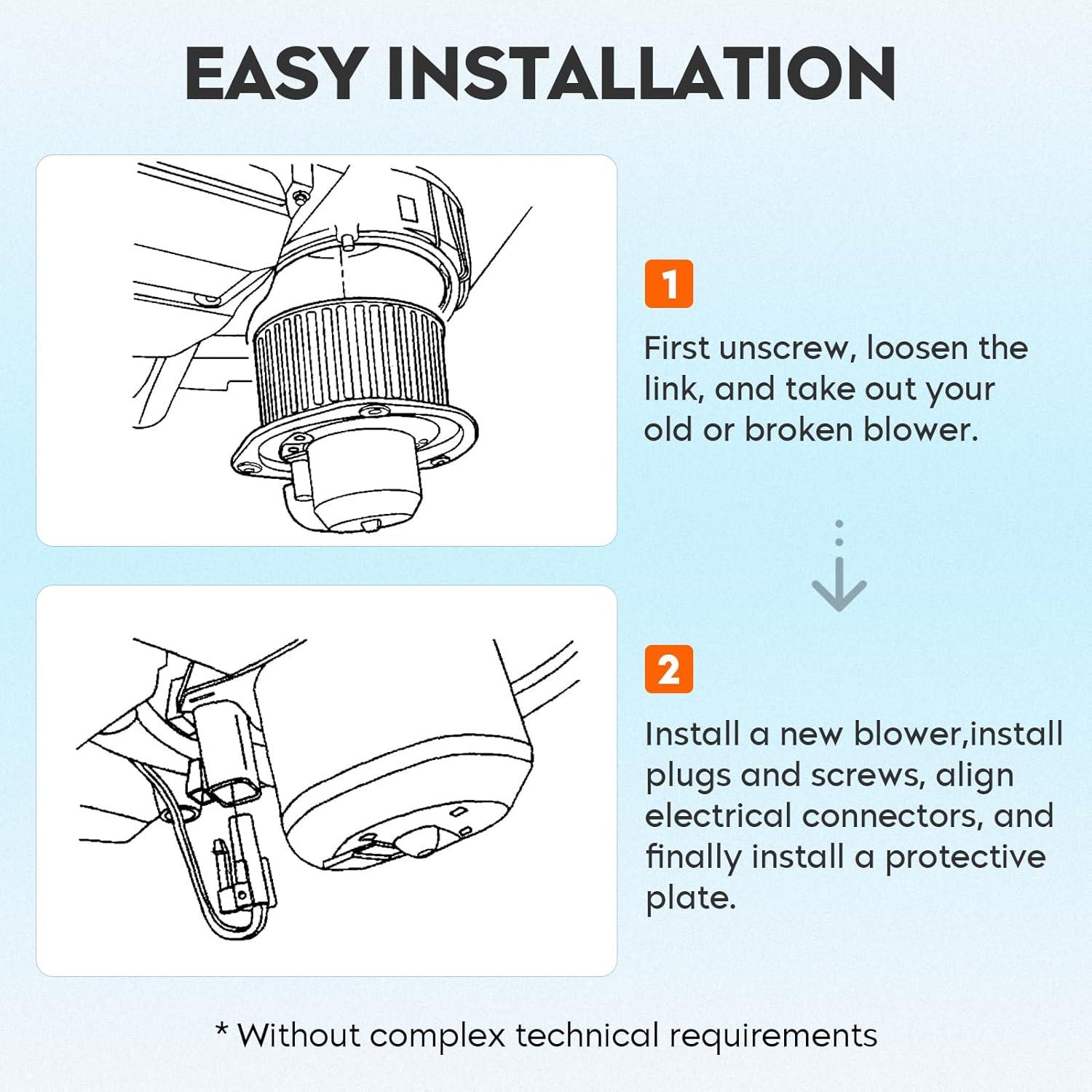 Motor de Soplador HVAC TadaMark para Toyota y Lexus