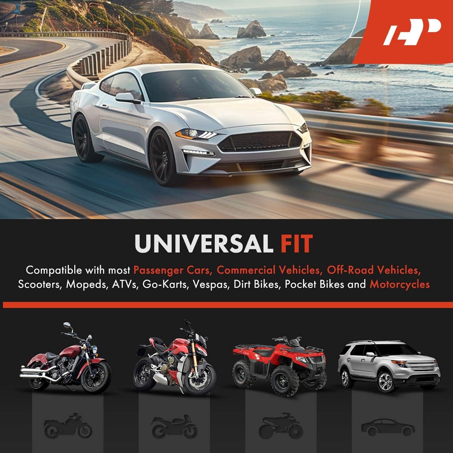 Bocina eléctrica universal A-Premium 12V 110 dB 76 mm