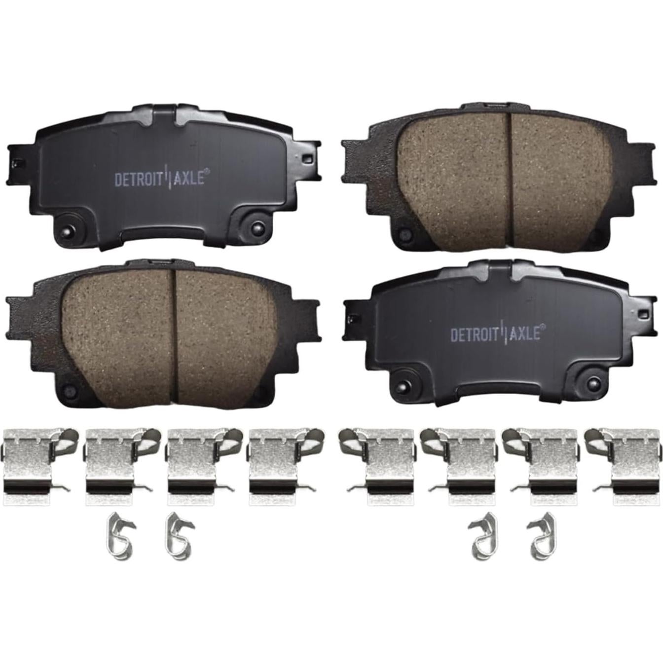 Pastillas de Freno Traseras Detroit Axle para Toyota Corolla 2019-2023