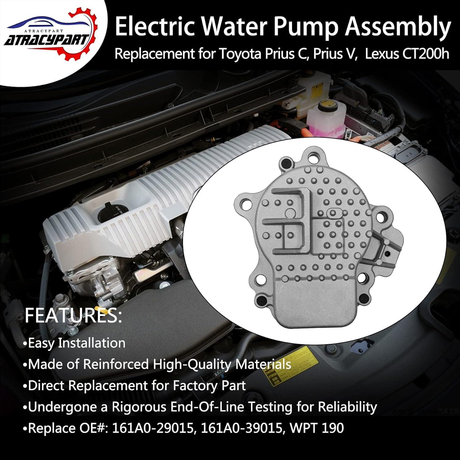 Bomba de Agua Eléctrica ATRACYPART para Toyota Prius C/V