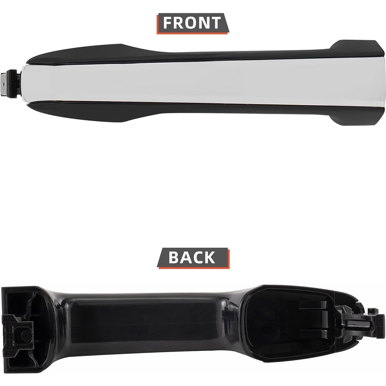 Kit de Manijas de Puerta Exterior Cromadas DEAL 4pcs Toyota 4Runner Lexus GX460