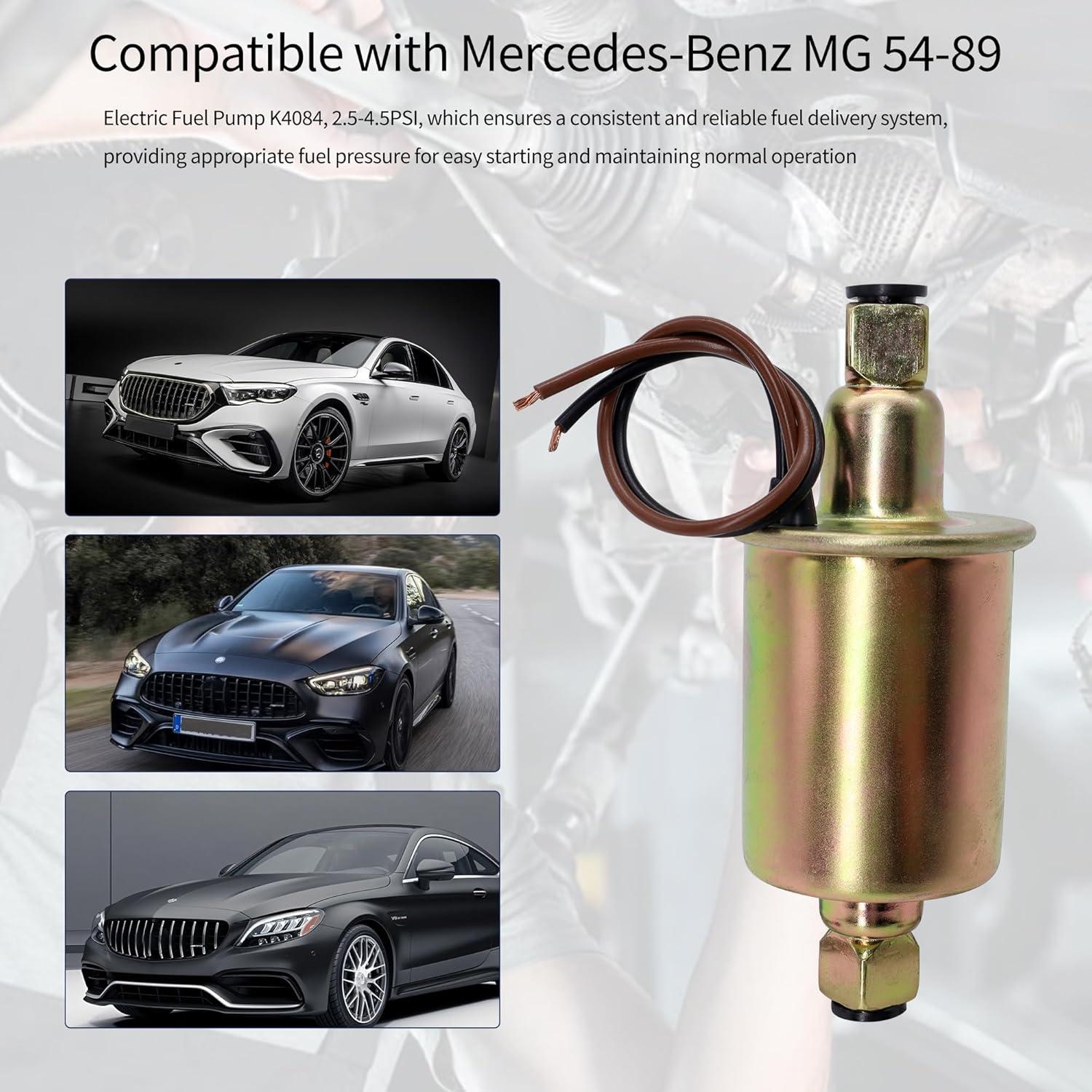 Bomba de combustible eléctrica OXCANO K4084 0.55 kg 2.5-4.5 PSI