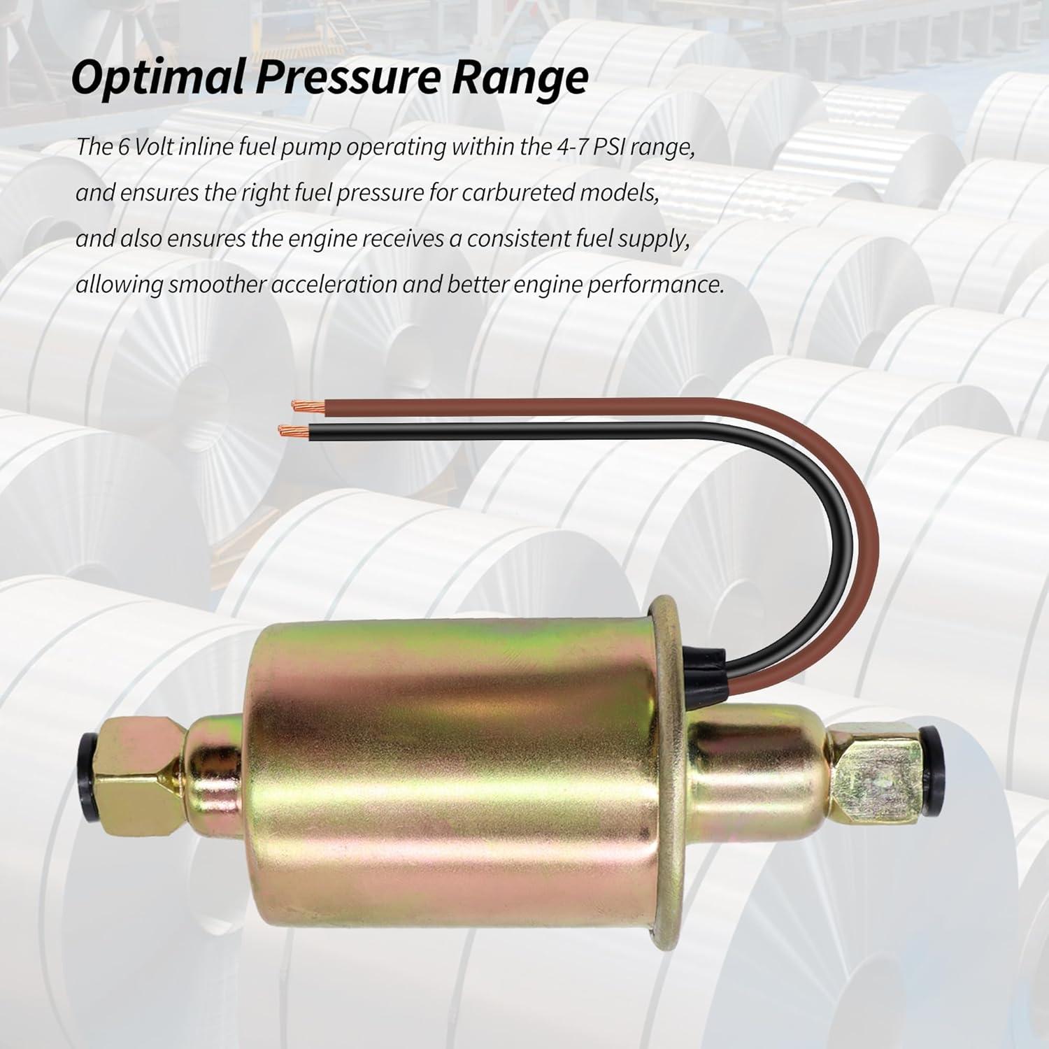 Bomba de combustible eléctrica OXCANO K4084 0.55 kg 2.5-4.5 PSI