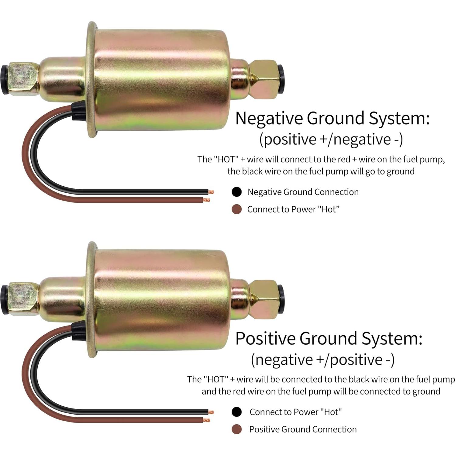 Bomba de combustible eléctrica OXCANO K4084 0.55 kg 2.5-4.5 PSI
