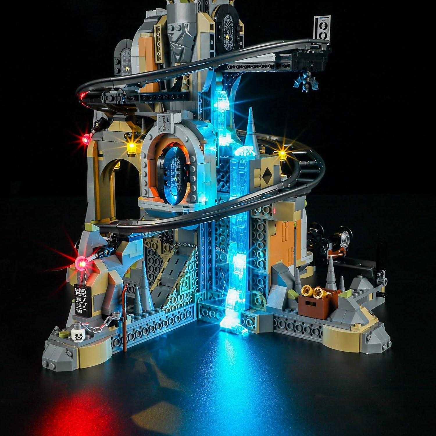 Kit de Iluminación LED BRIKSMAX para LEGO 76417 Gringotts