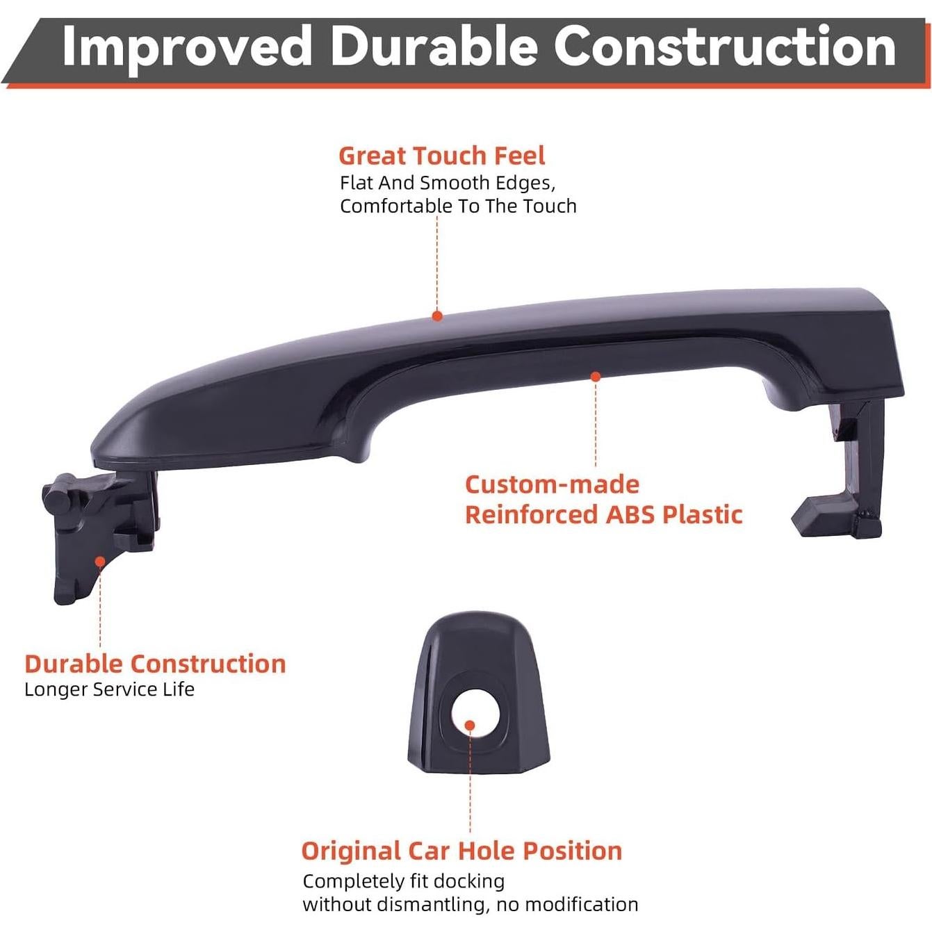 Kit de Manijas de Puerta Exterior DEAL para Toyota Camry 2012-2017