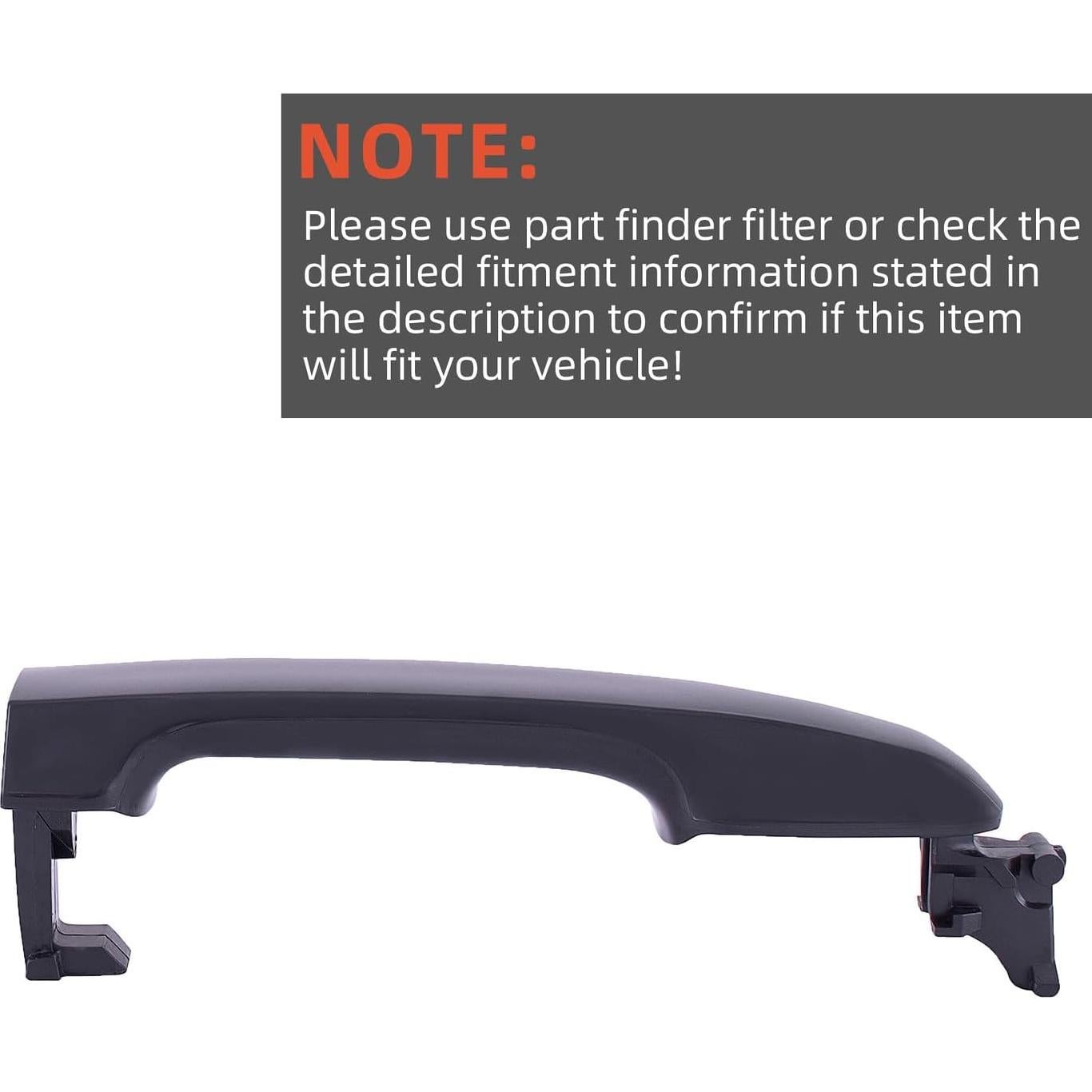 Kit de Manijas de Puerta Exterior DEAL para Toyota Camry 2012-2017