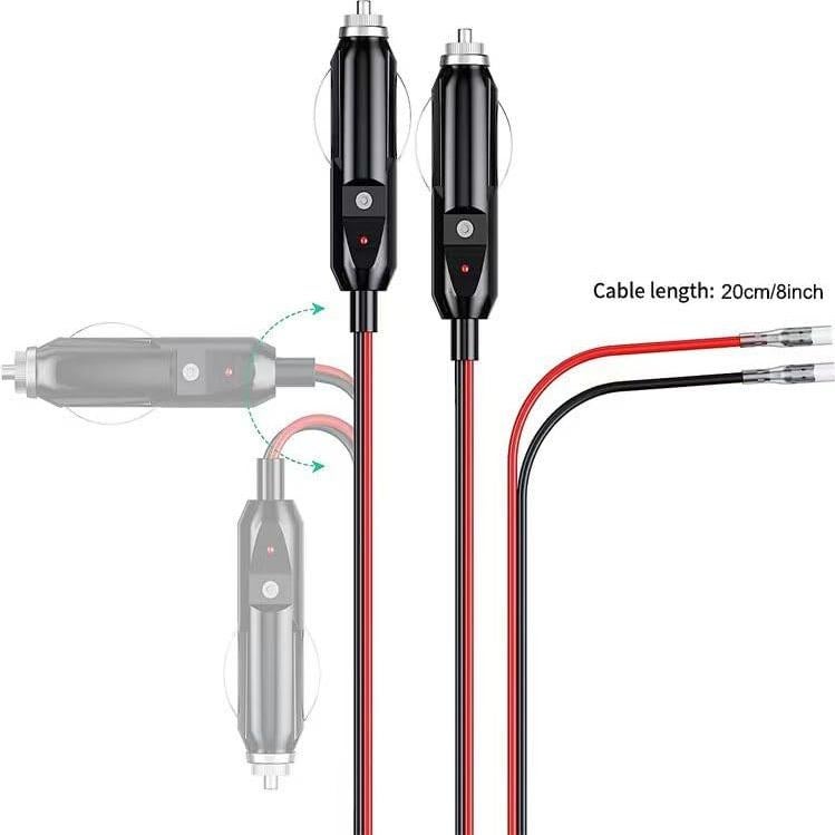 Adaptador enchufe encendedor 12V SZMXUCK 3 unidades 15A