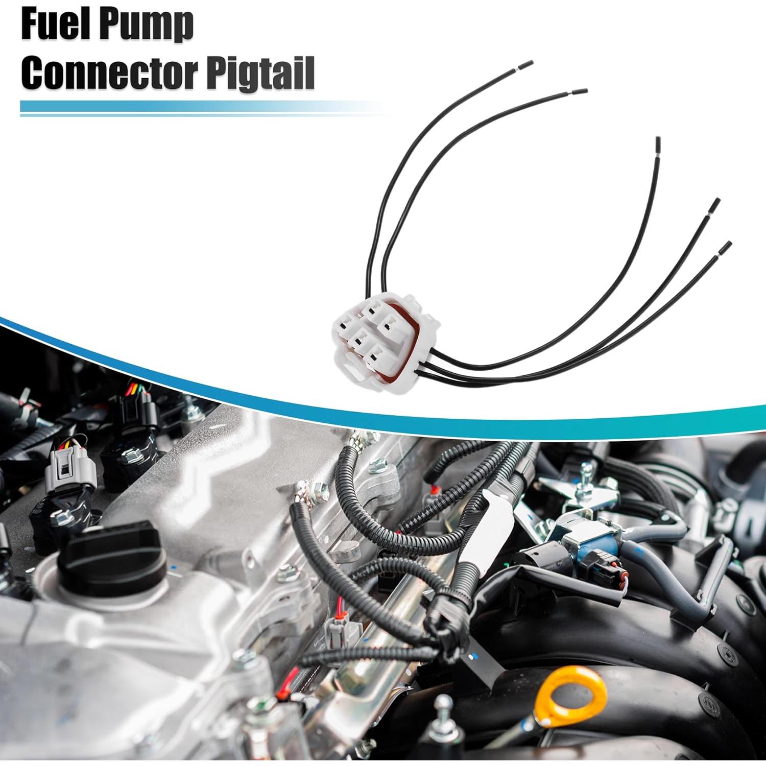 Conector de Bomba de Combustible Pigtail uxcell 5 Pines