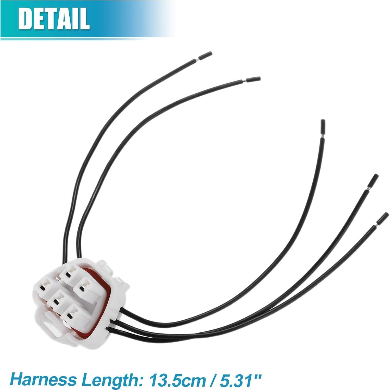 Conector de Bomba de Combustible Pigtail uxcell 5 Pines