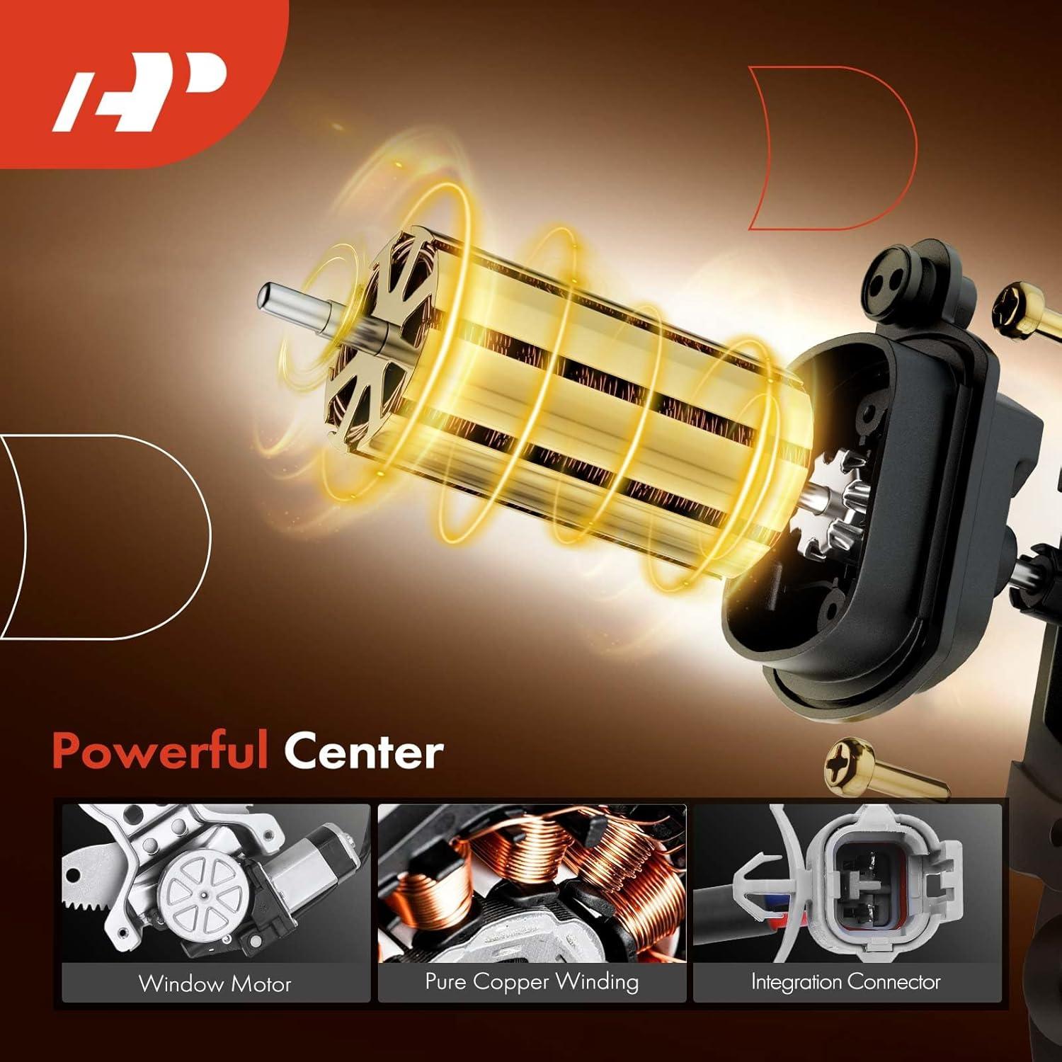 Regulador de Ventana Eléctrico A-Premium para Toyota 4Runner 1990-1995 Lado Izquierdo