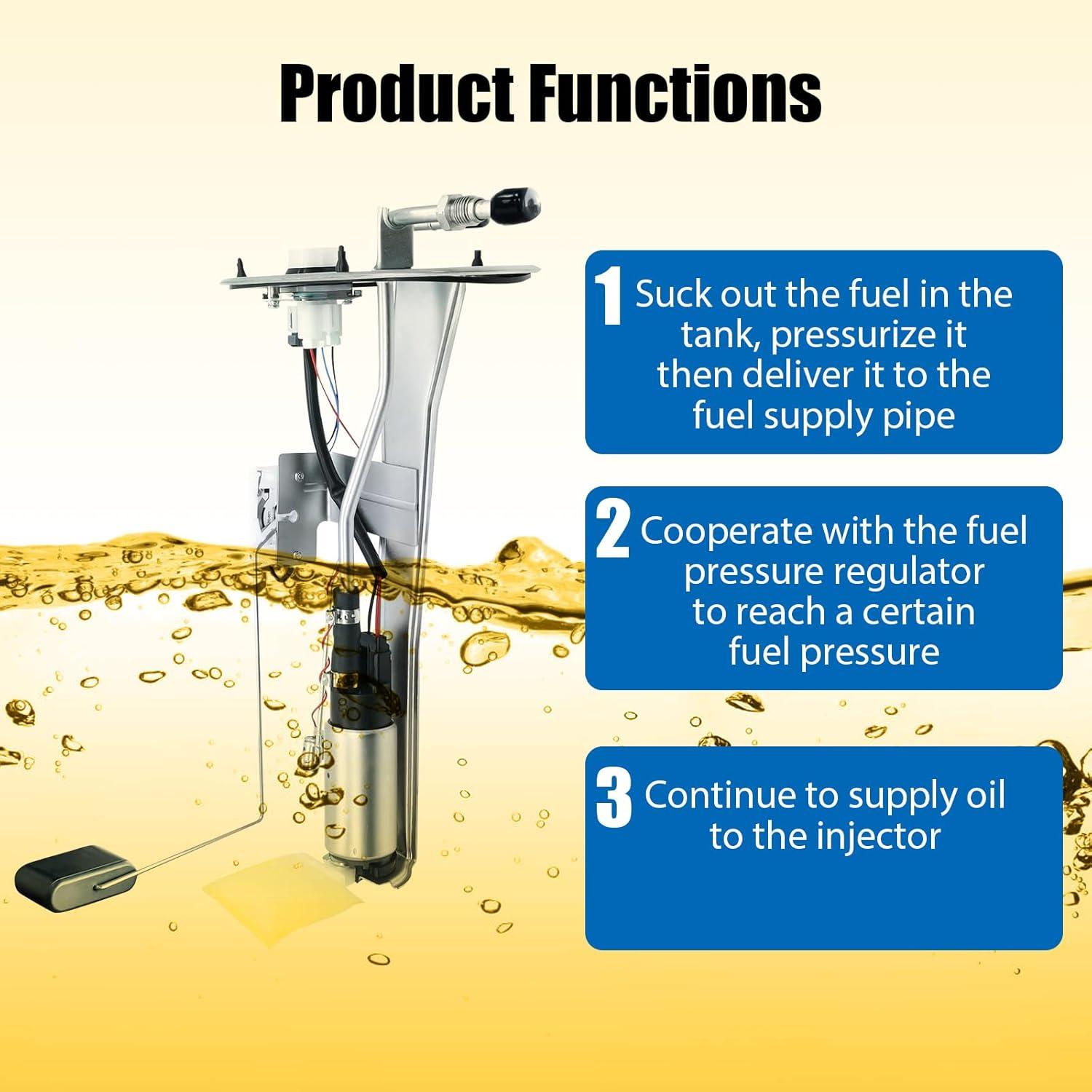 Bomba de Combustible Eléctrica Genérico SP9002H para Toyota Tacoma 1995-2000