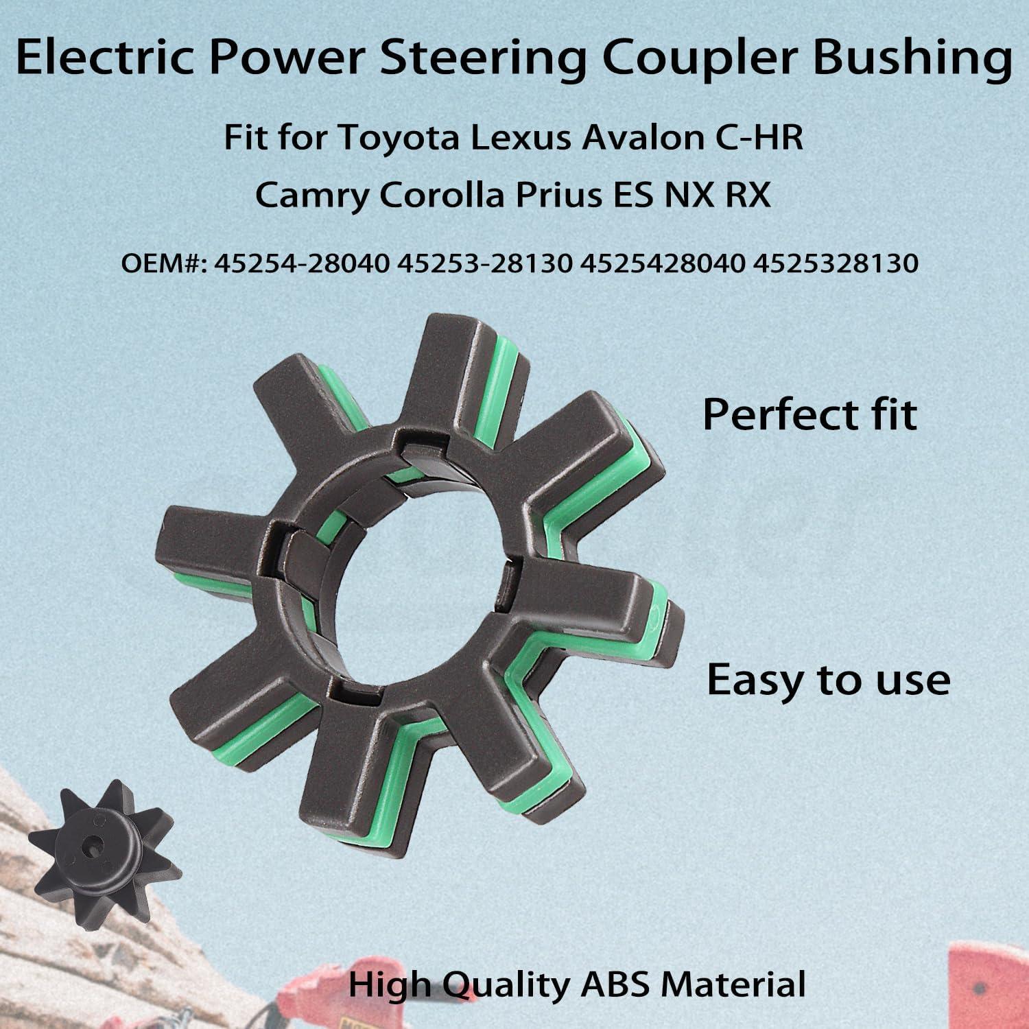 Kit de Eje de Motor de Dirección Asistida Eléctrica Damper Amavoler - 5 Piezas