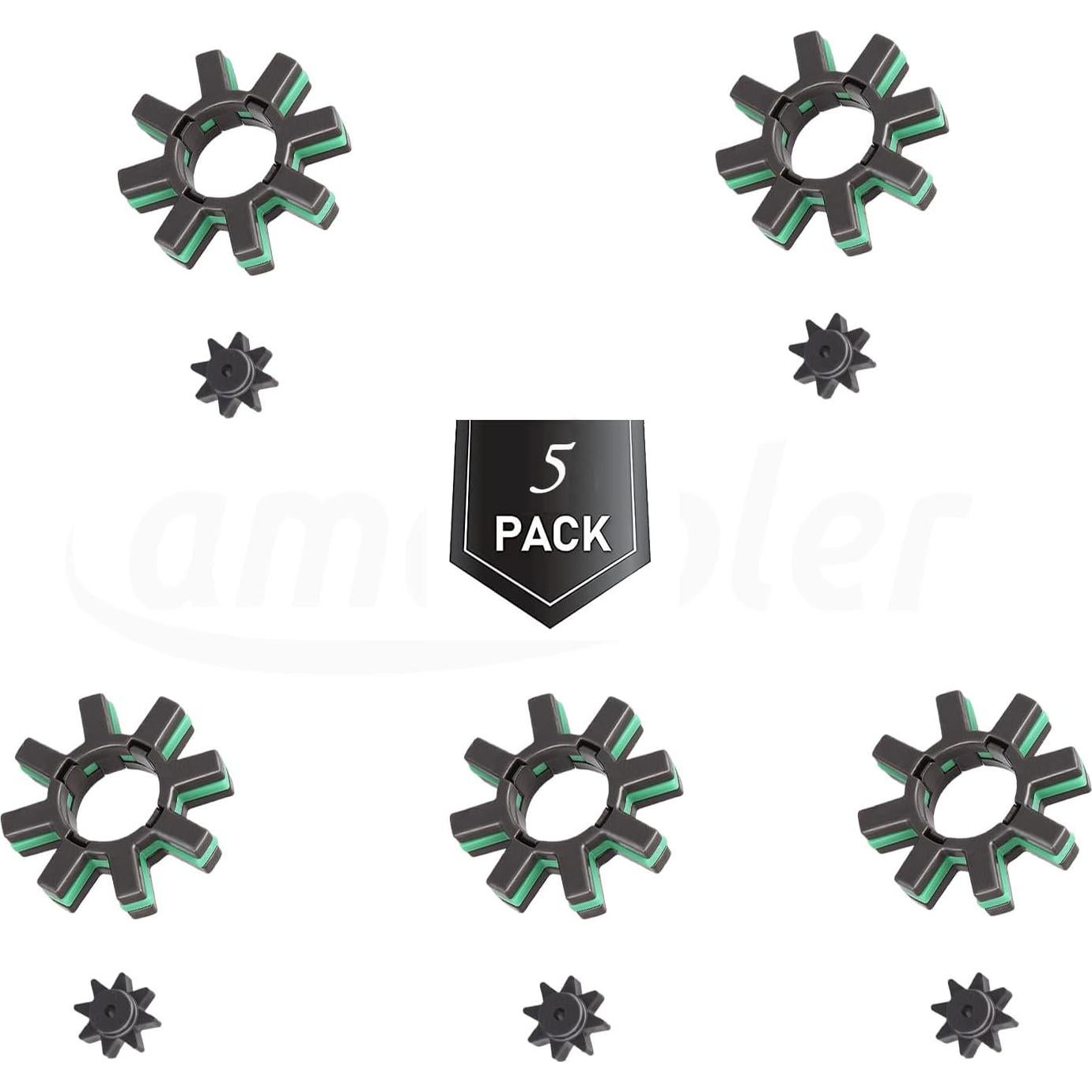 Kit de Eje de Motor de Dirección Asistida Eléctrica Damper Amavoler - 5 Piezas