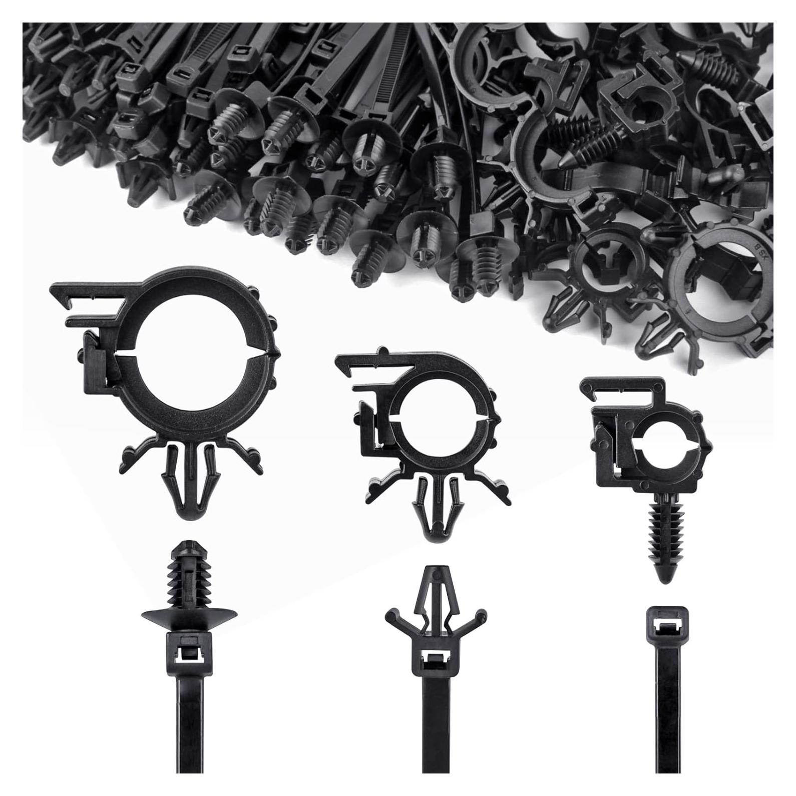 150 Bridas de Cable Nylon UNIGT para Autos y Camiones