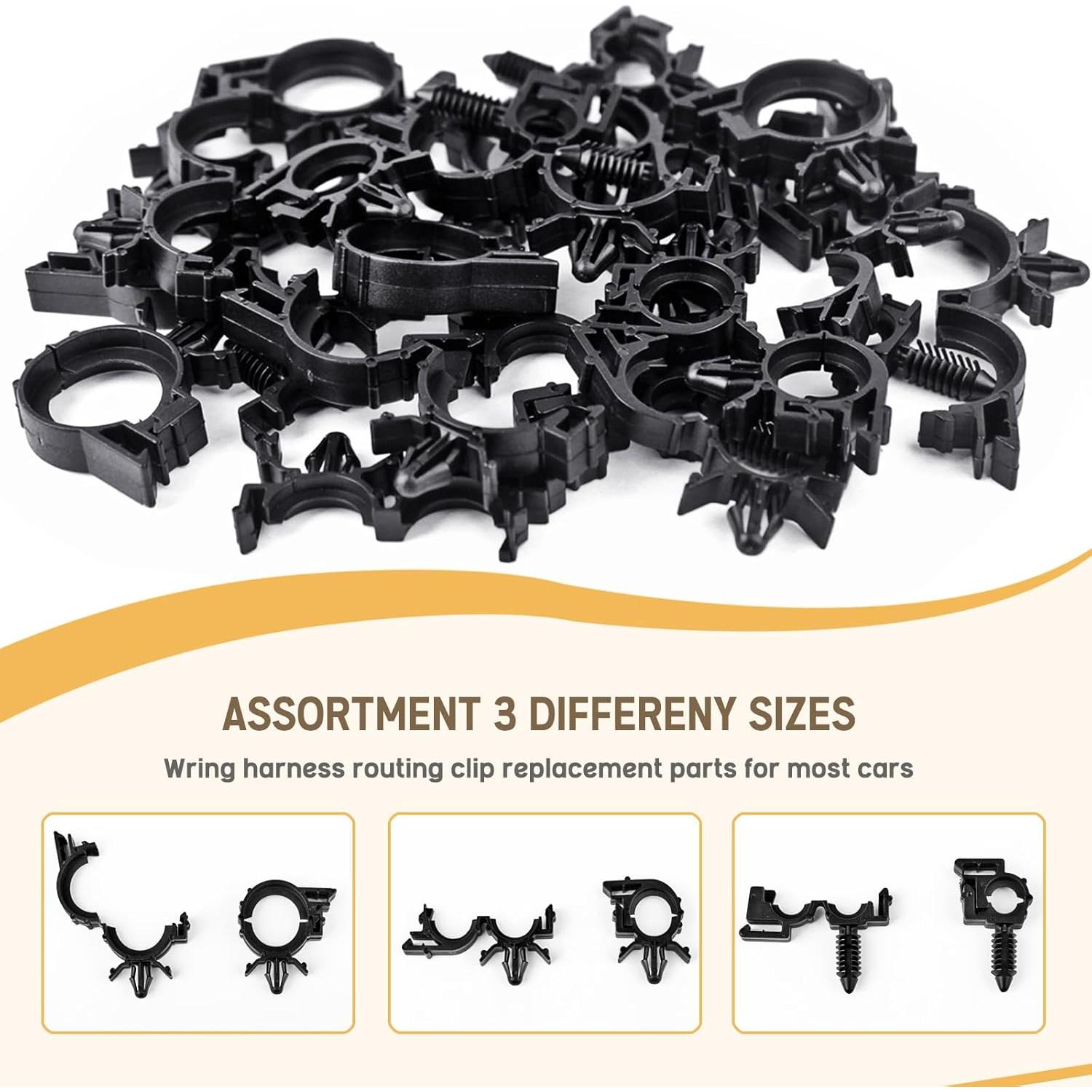 150 Bridas de Cable Nylon UNIGT para Autos y Camiones